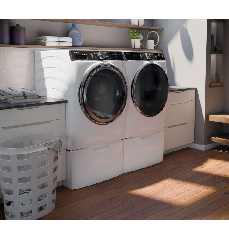 7.8 cu. ft. Capacity Smart Front Load Gas Dryer with Steam and Sanitize Cycle view 11
