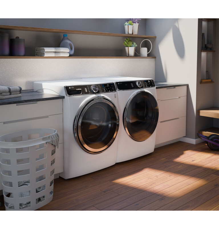 7.8 cu. ft. Capacity Smart Front Load Gas Dryer with Steam and Sanitize Cycle view 7