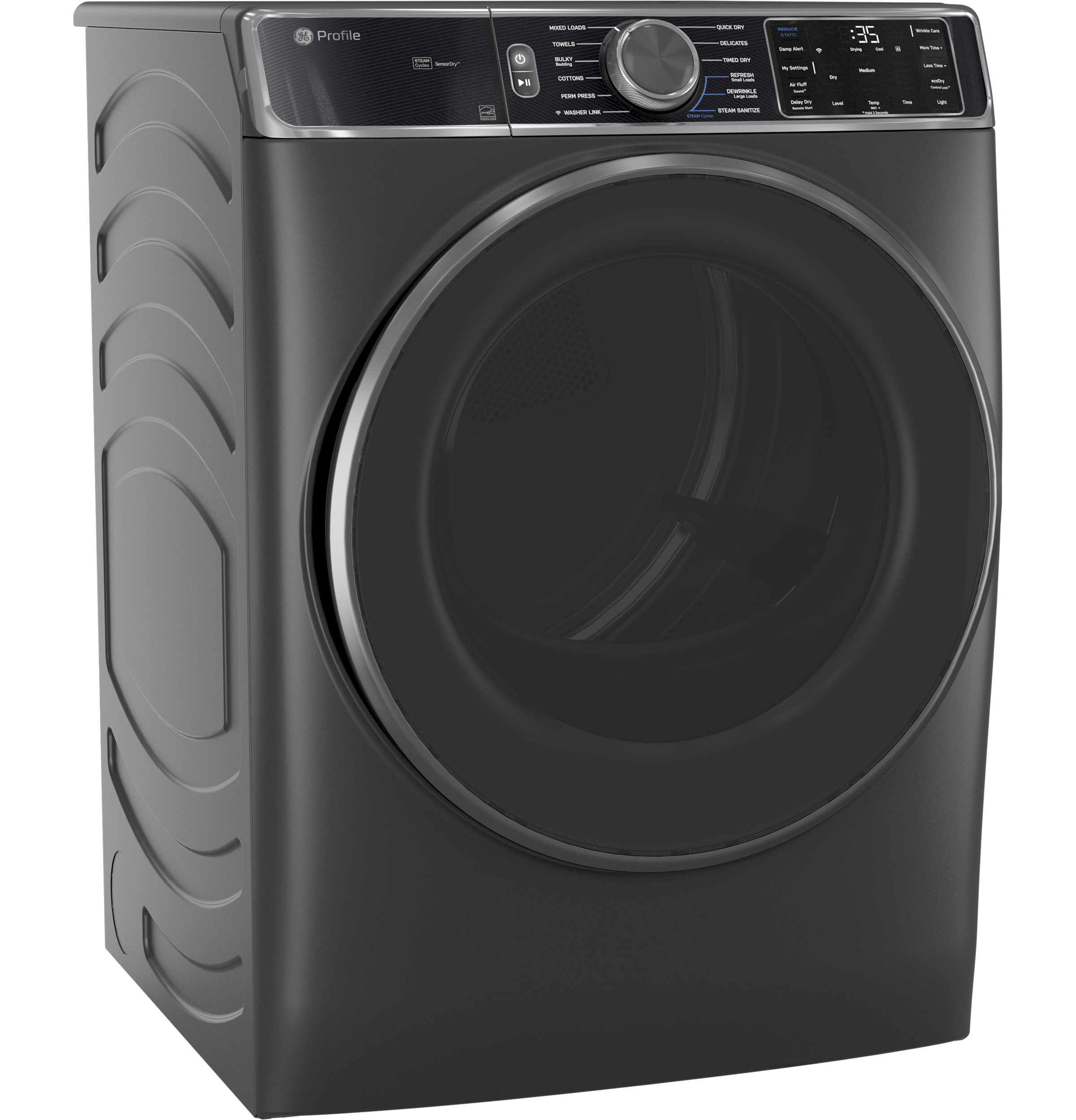 7.8 cu. ft. Capacity Smart Front Load Electric Dryer with Steam and Sanitize Cycle view 25
