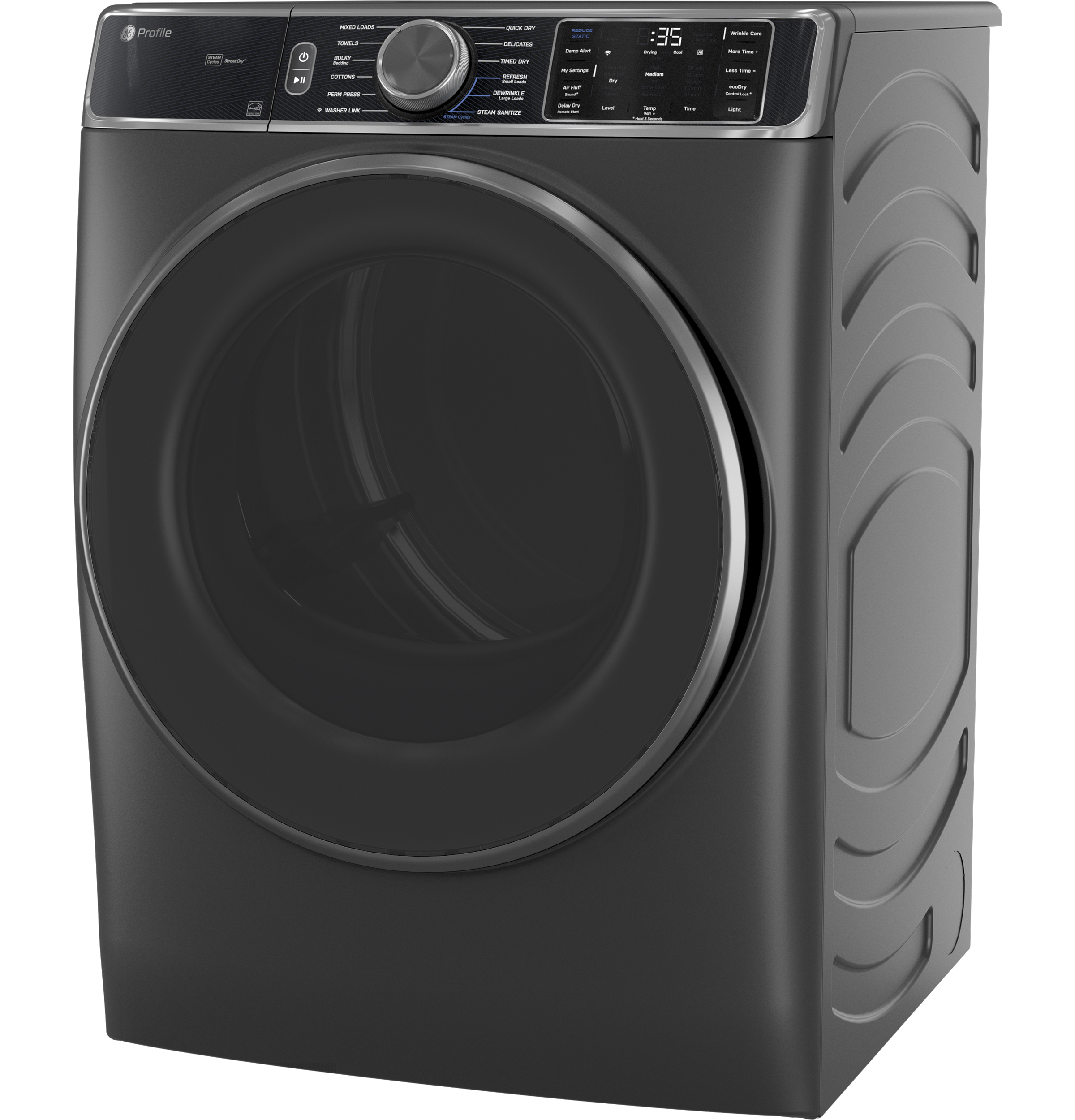 7.8 cu. ft. Capacity Smart Front Load Electric Dryer with Steam and Sanitize Cycle view 24