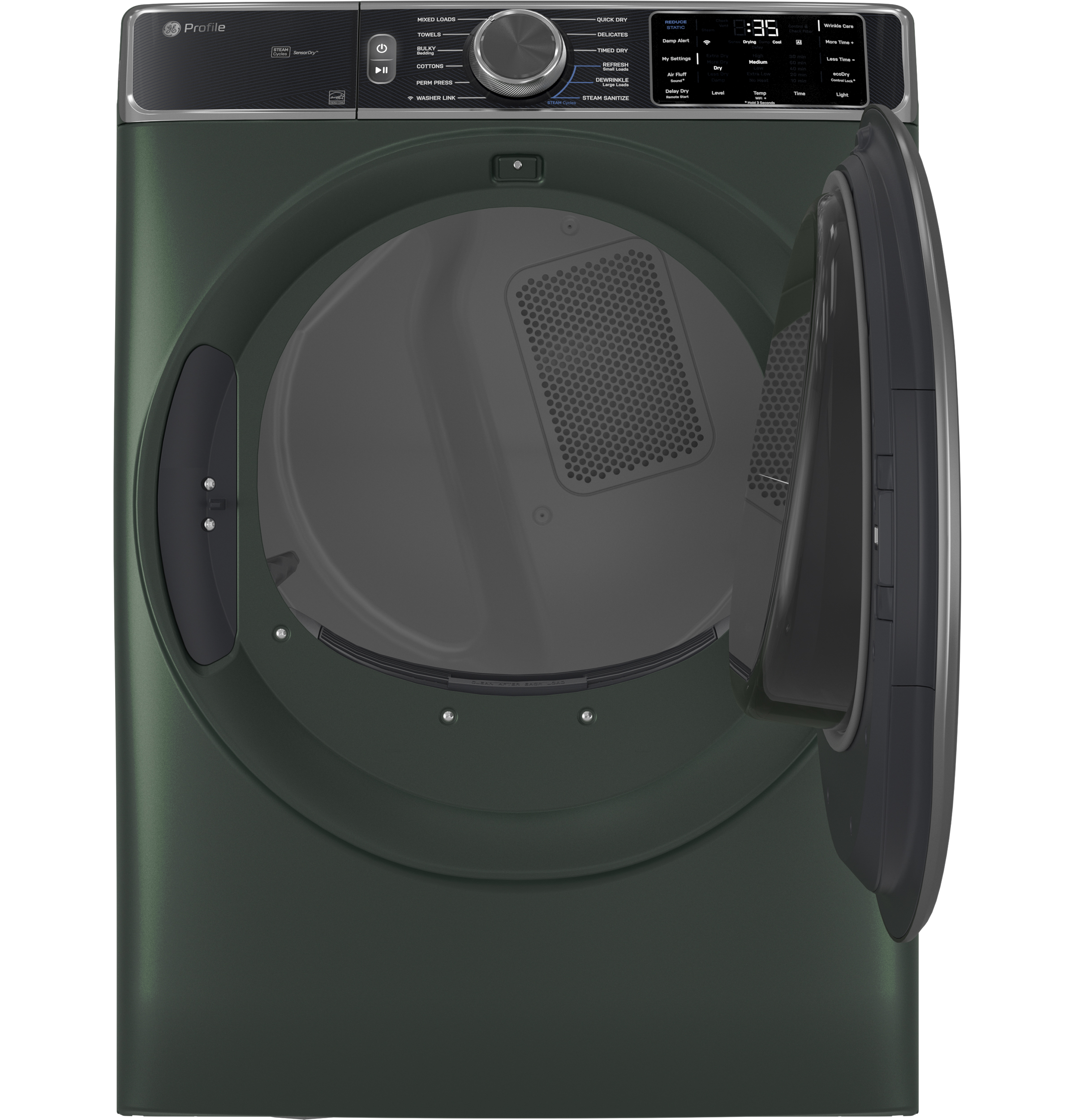 7.8 cu. ft. Capacity Smart Front Load Electric Dryer with Steam and Sanitize Cycle view 16