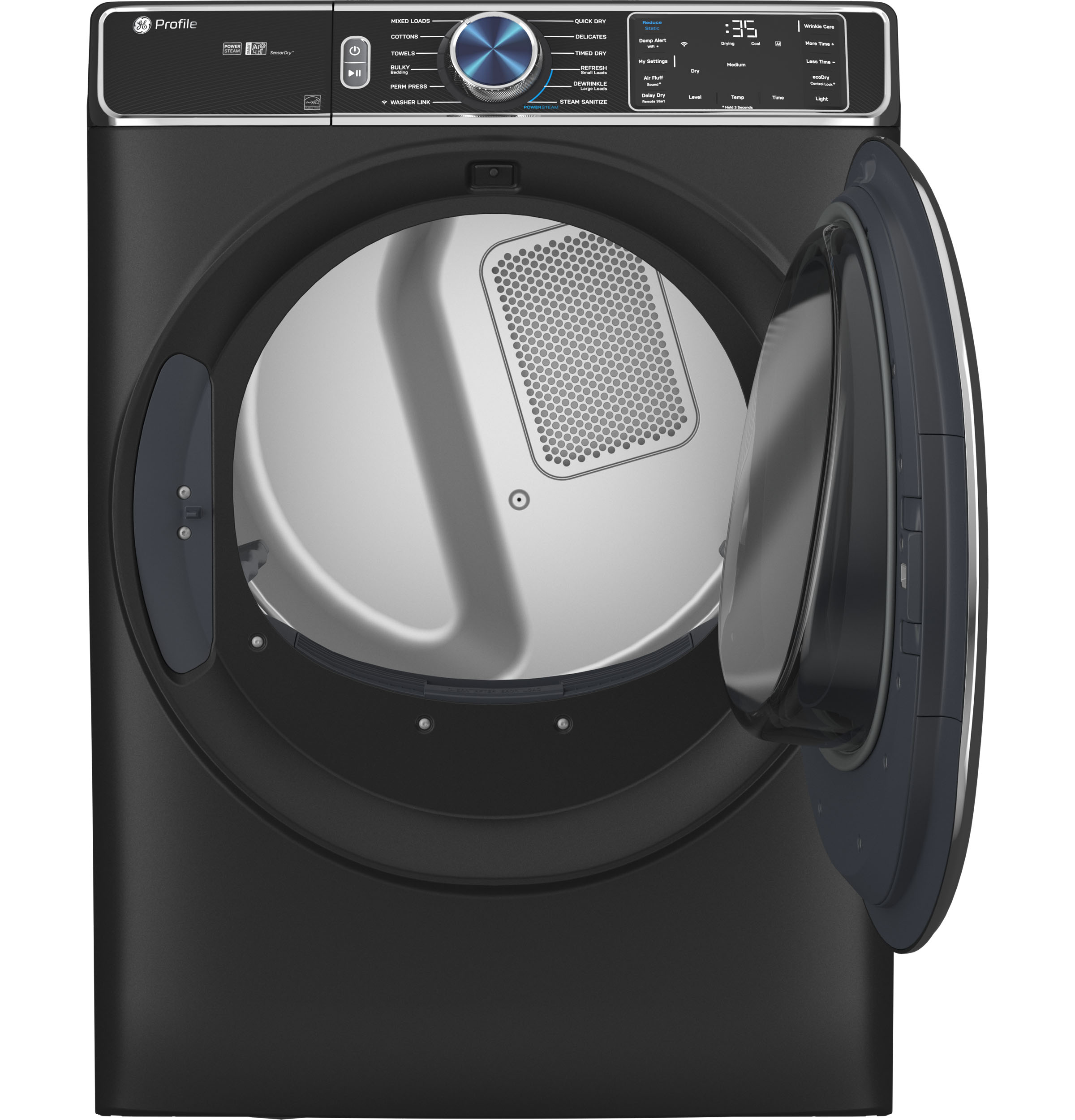 7.8 cu. ft. Capacity Smart Front Load Gas Dryer with Steam and Sanitize Cycle PFD95GSPTDS