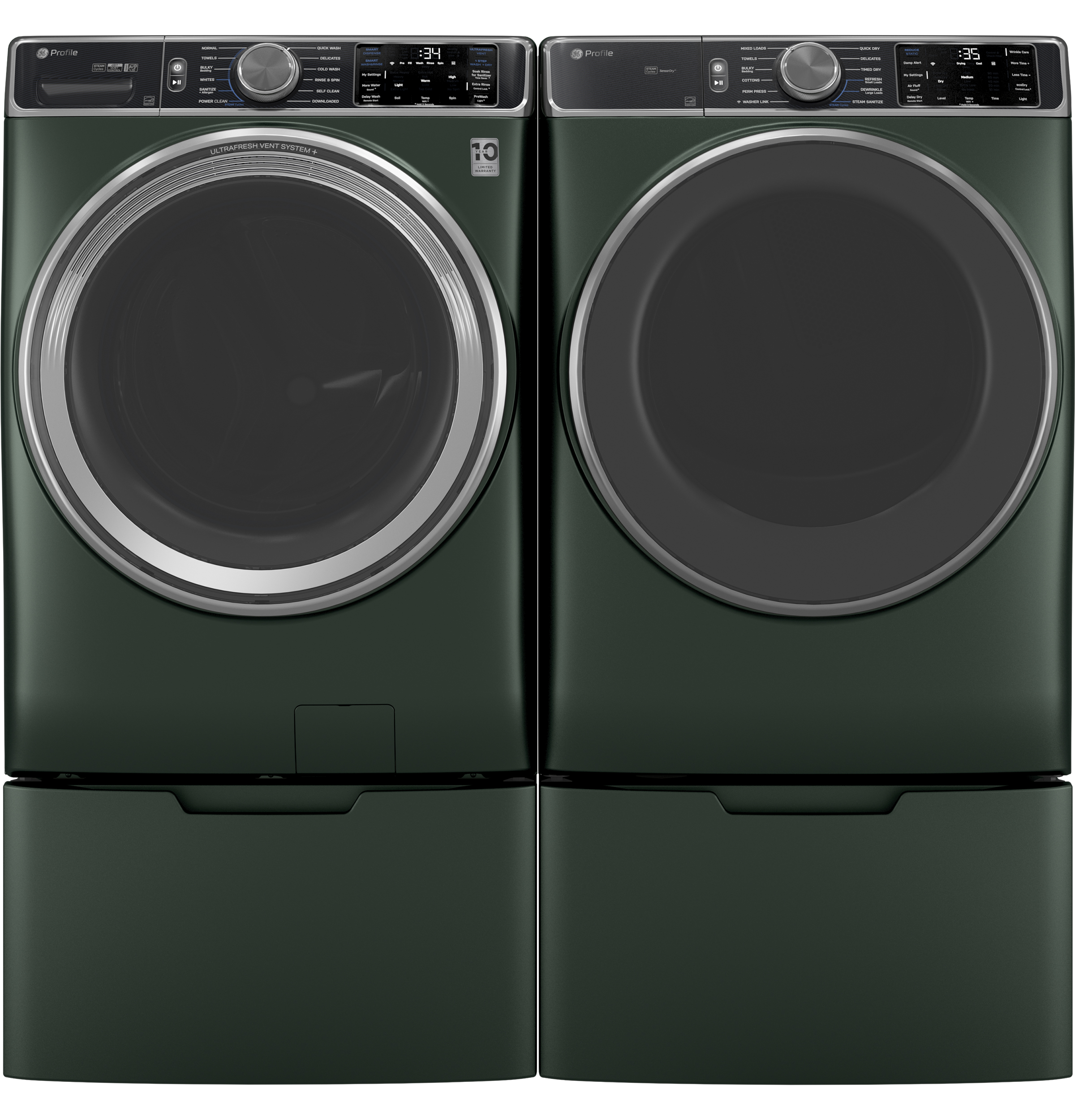 ENERGY STAR 7.8 cu. ft. Capacity Smart Front Load Gas Dryer with Steam and Sanitize Cycle view 21