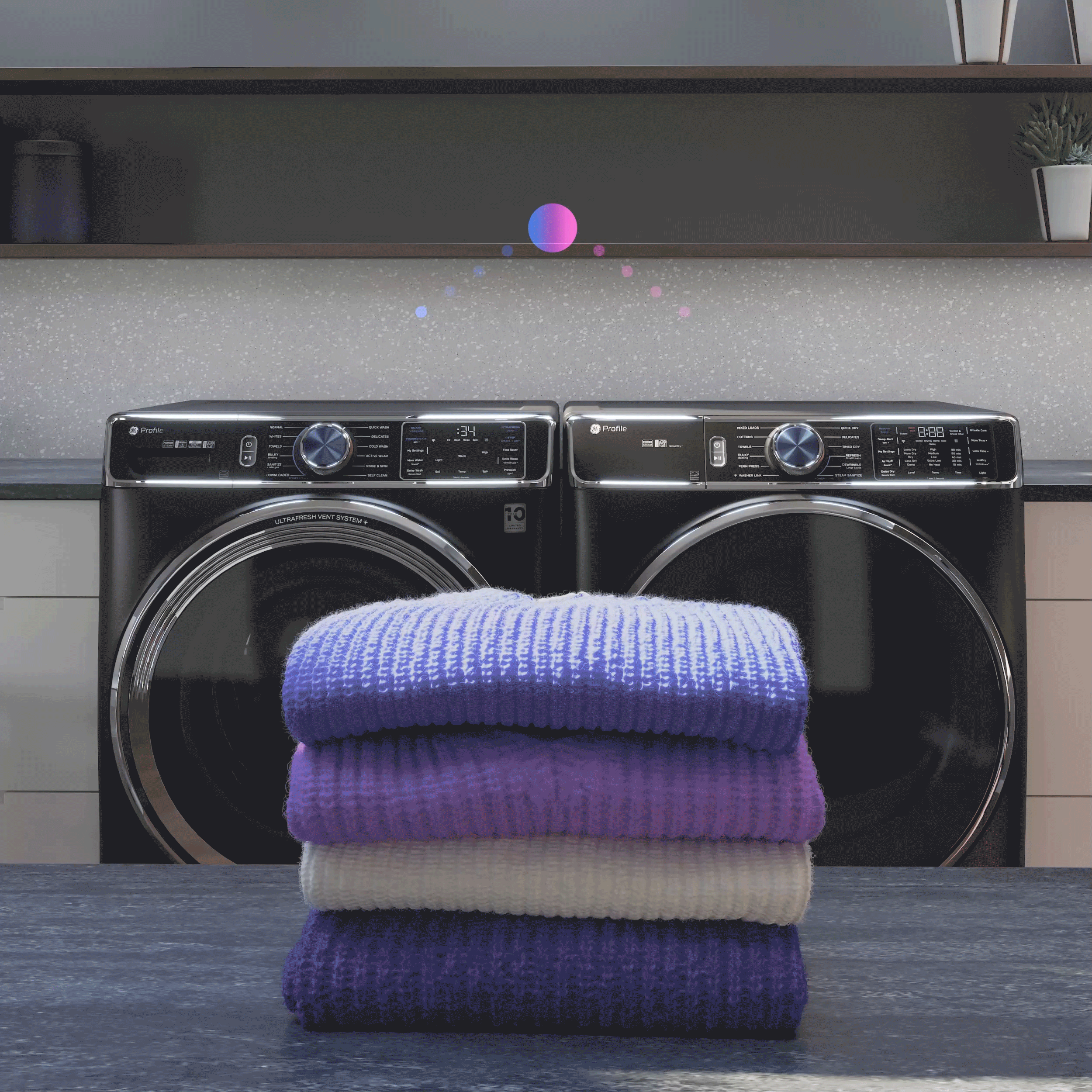 ENERGY STAR 7.8 cu. ft. Capacity Smart Front Load Gas Dryer with Steam and Sanitize Cycle view 12