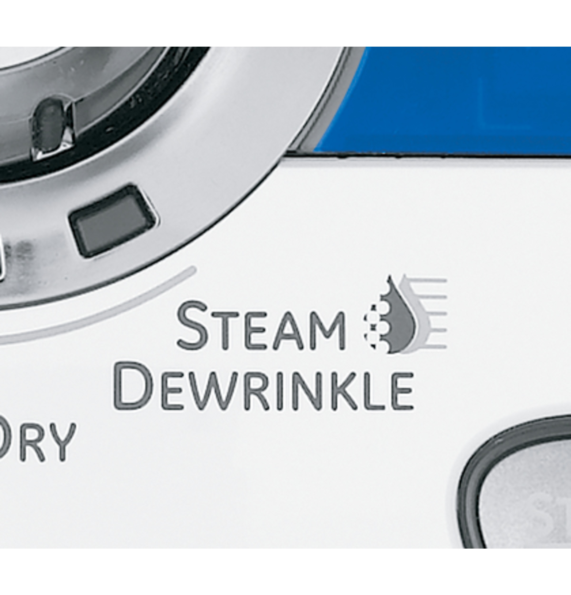 7.5 cu. ft. stainless steel capacity frontload dryer with Steam PFDS450GLWW
