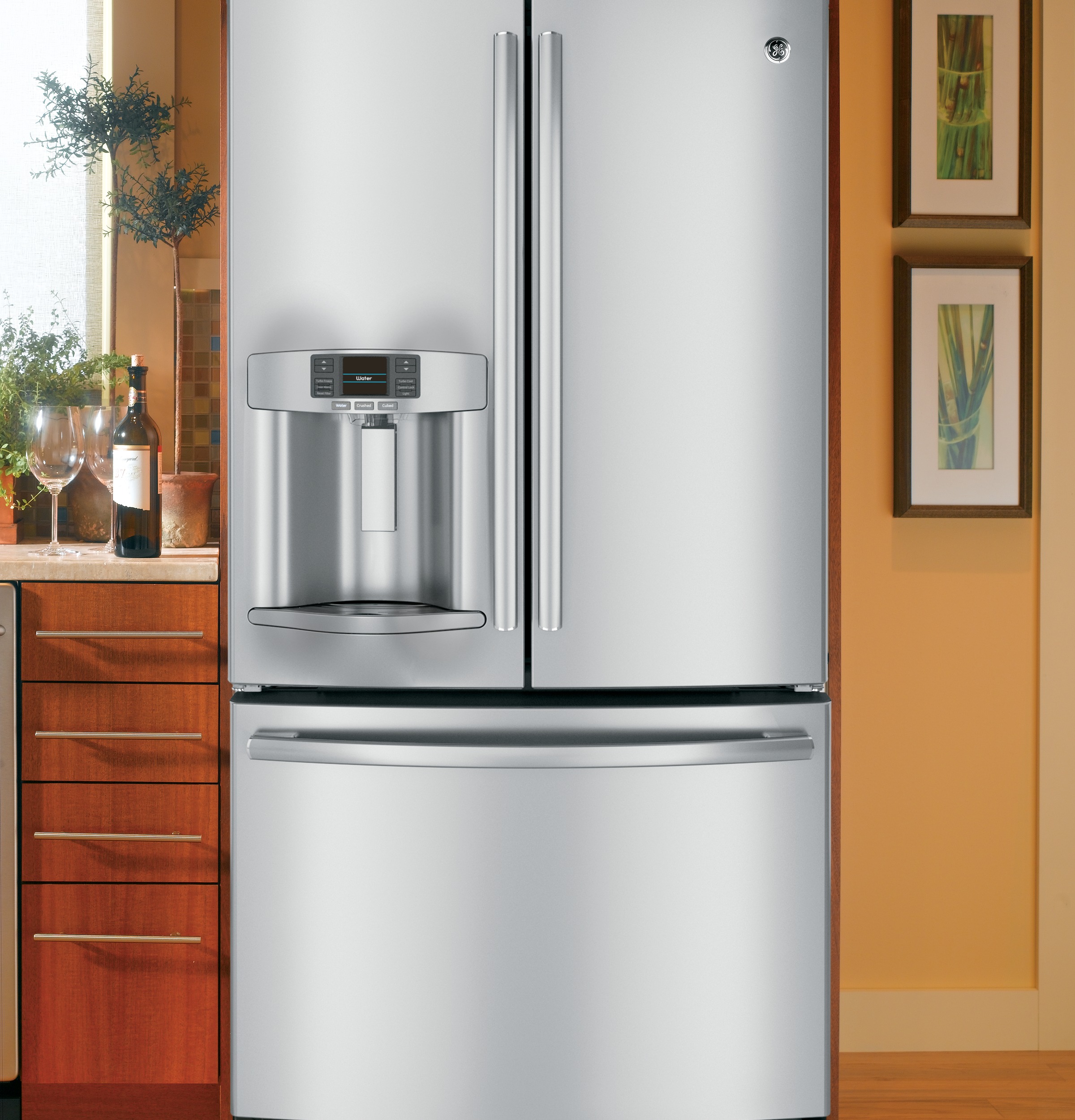 Series 26.7 Cu. Ft. French-Door Refrigerator PFE27KSDSS