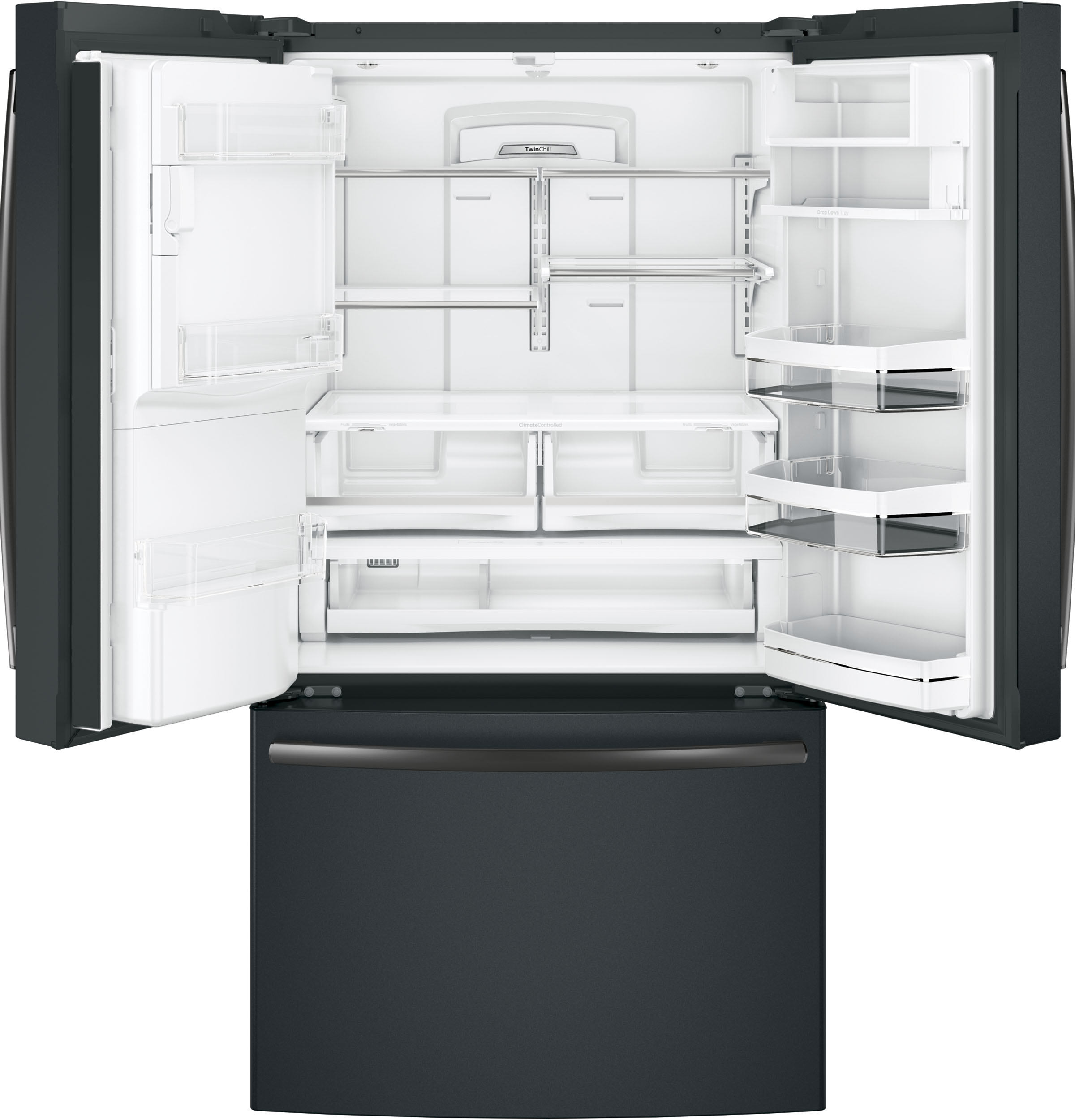 Series 27.7 Cu. Ft. French-Door Refrigerator with Hands-Free AutoFill PFE28KELDS