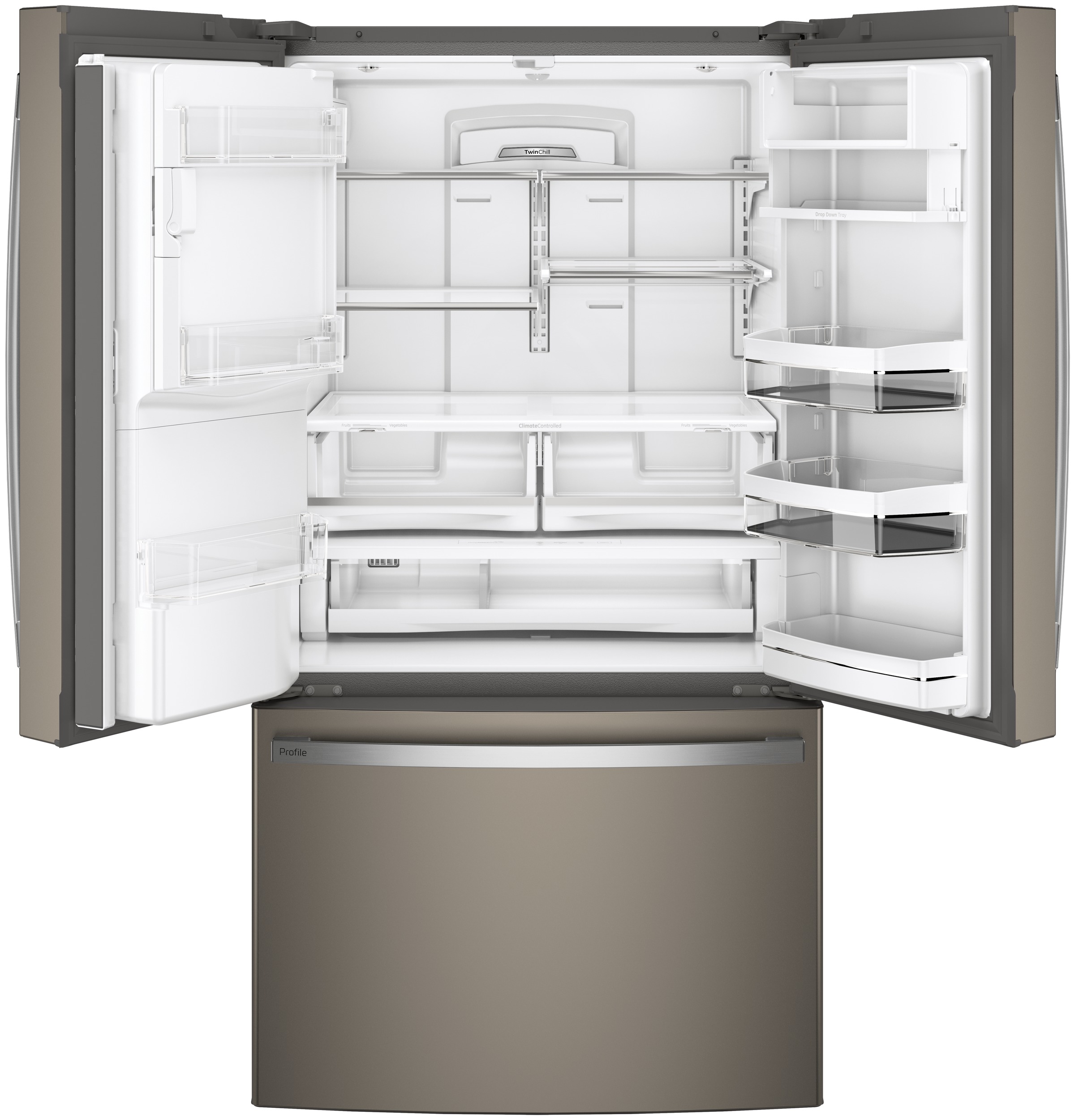 Series 27.7 Cu. Ft. French-Door Refrigerator with Hands-Free AutoFill PFE28KMKES