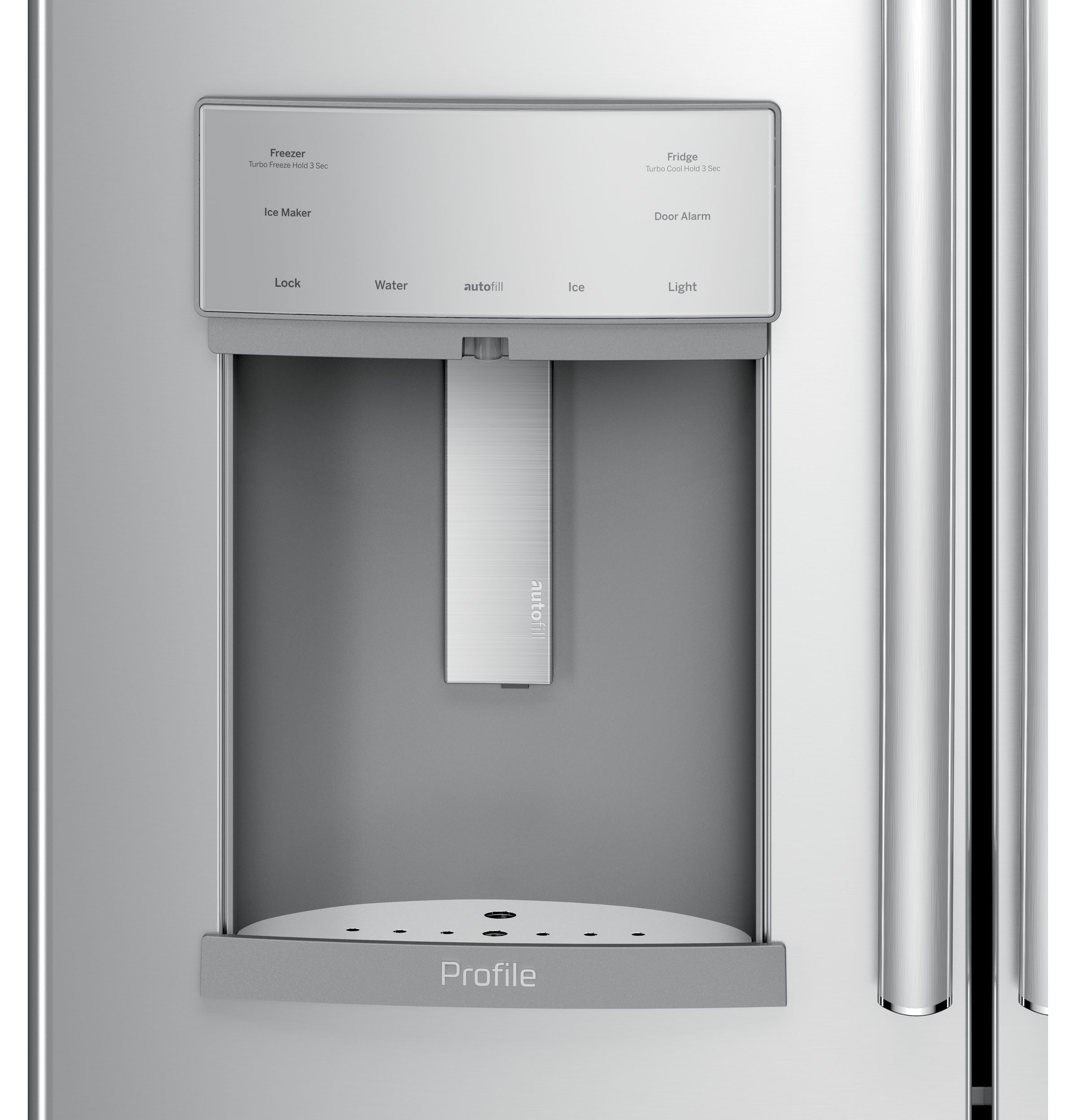 Series 27.7 Cu. Ft. French-Door Refrigerator with Hands-Free AutoFill PFE28KSKSS