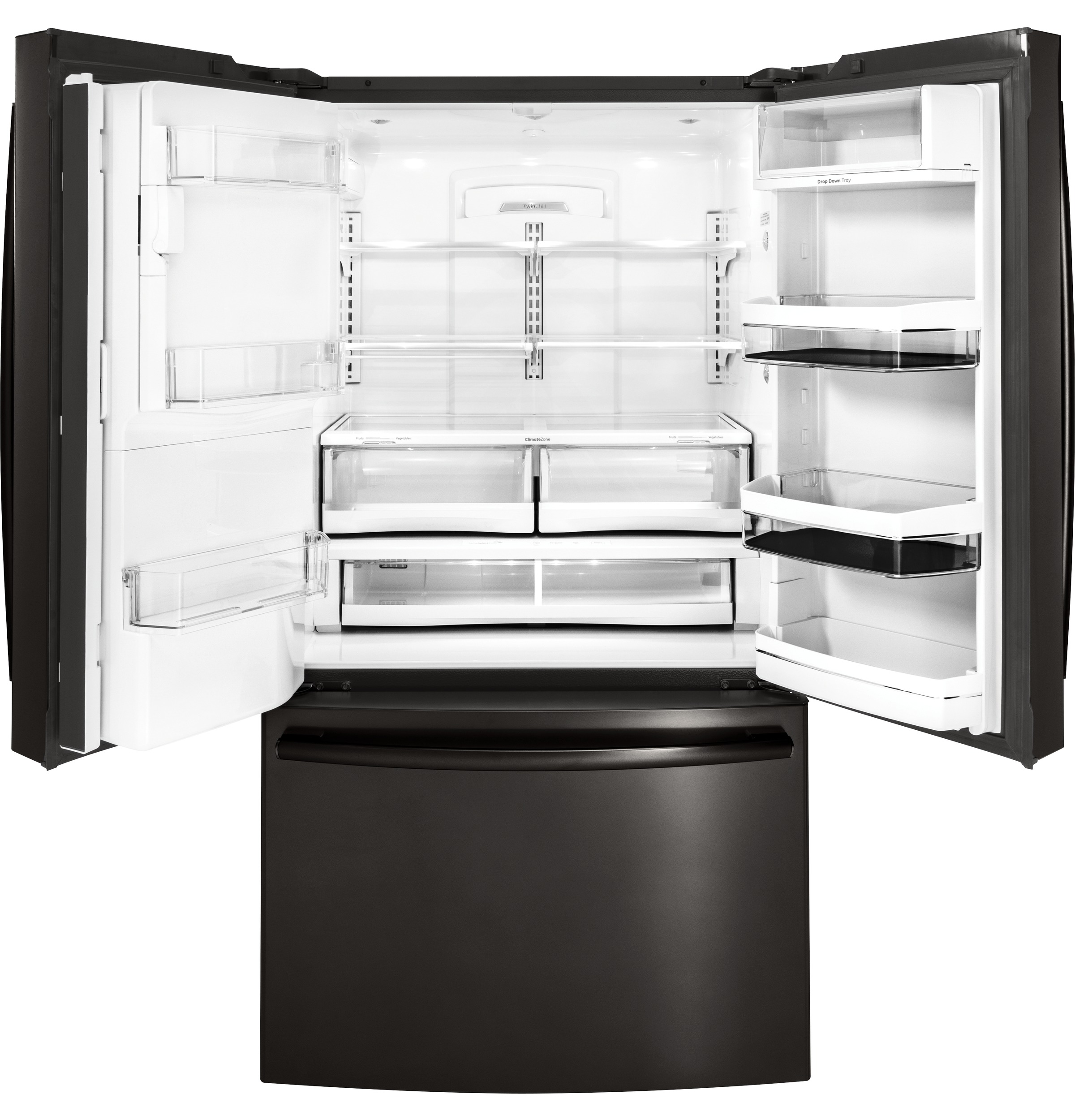 Series 27.8 Cu. Ft. French-Door Refrigerator with Keurig K-Cup Brewing System PFE28PBLTS
