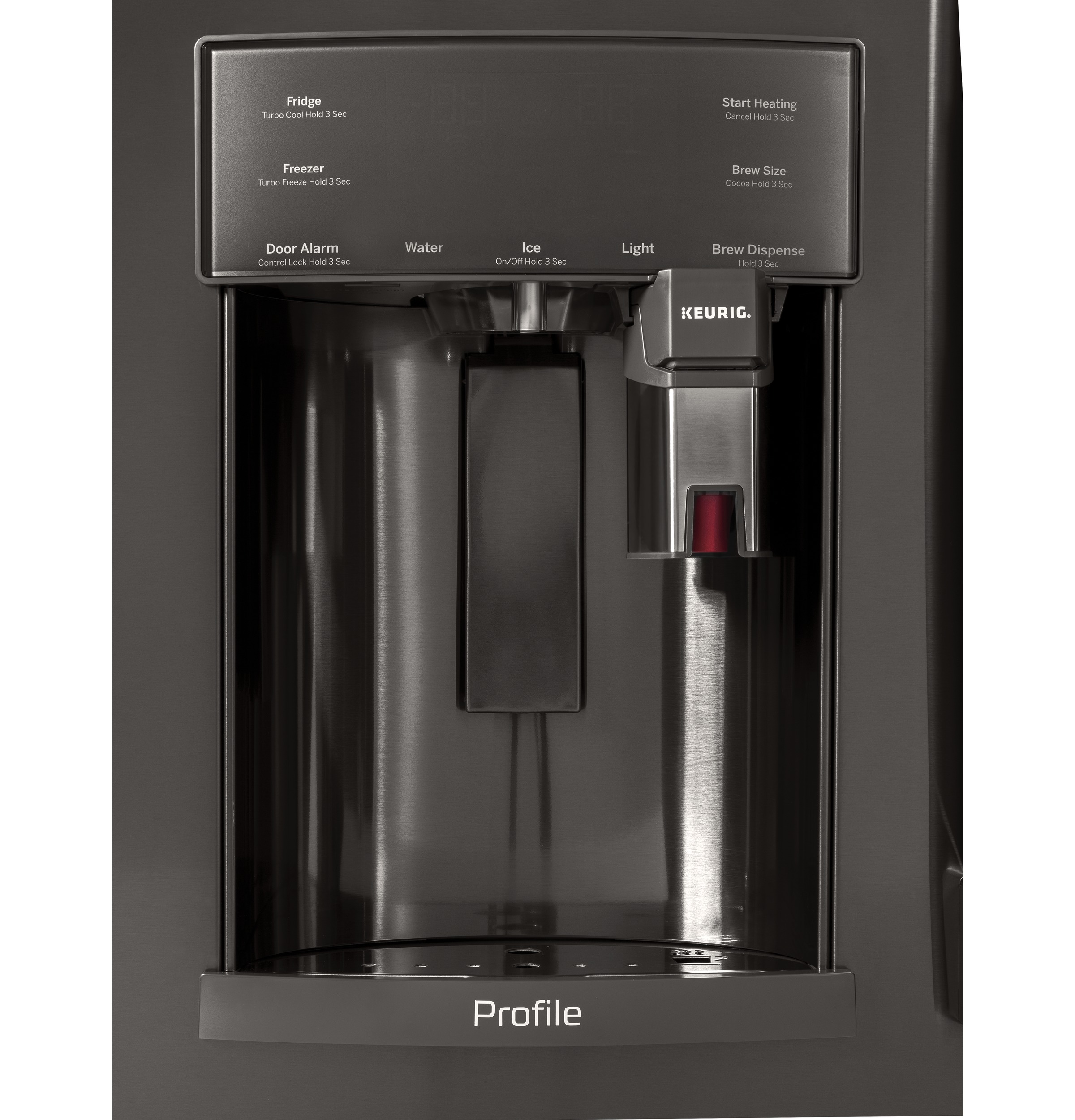 Series 27.8 Cu. Ft. French-Door Refrigerator with Keurig K-Cup Brewing System PFE28PBLTS