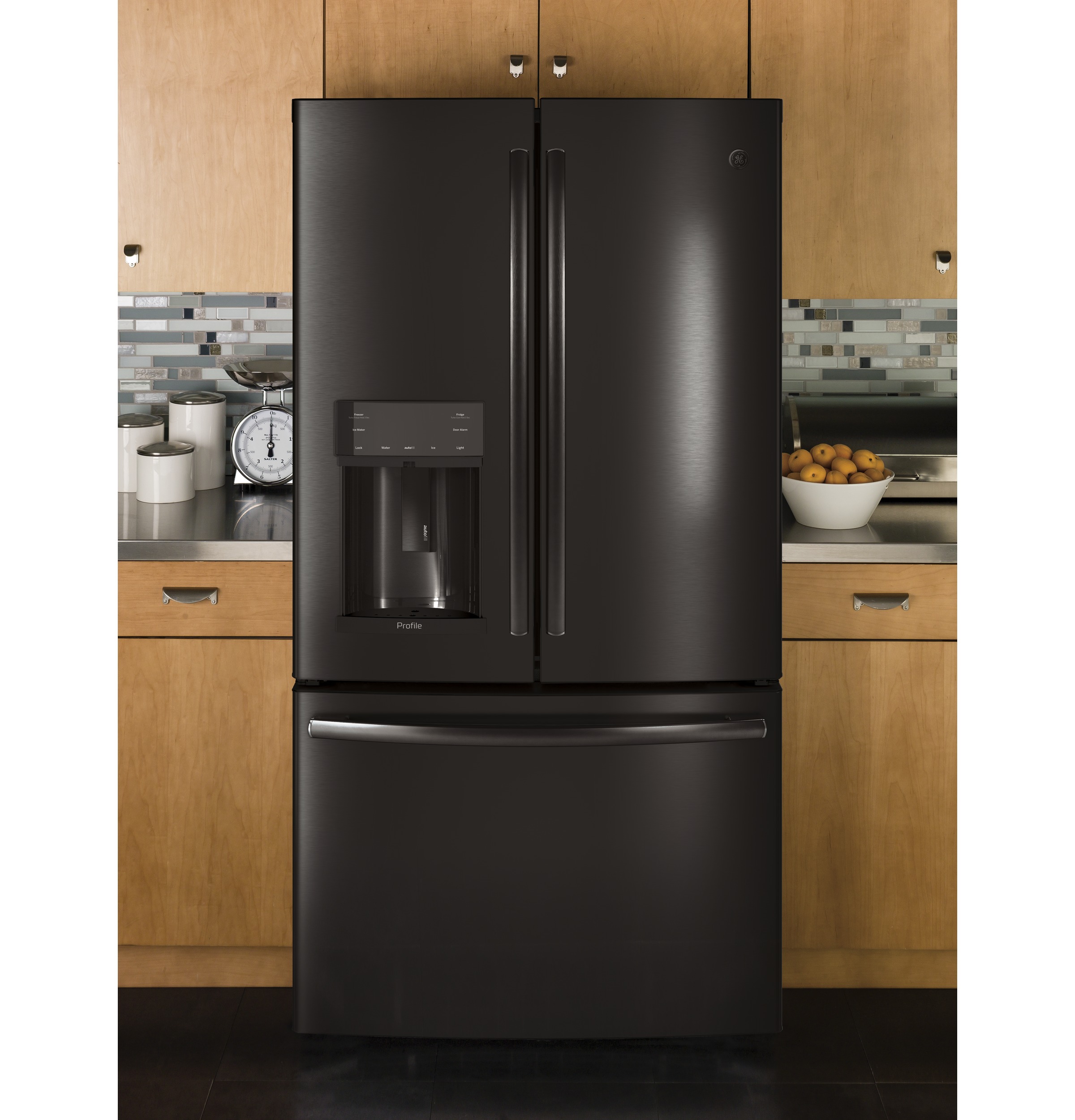 Series 27.8 Cu. Ft. French-Door Refrigerator with Keurig K-Cup Brewing System PFE28PBLTS