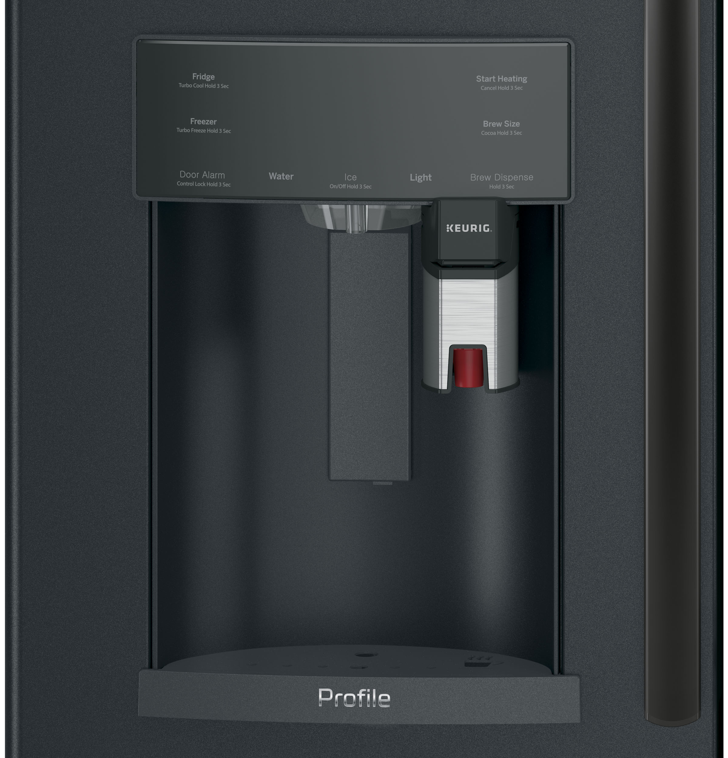 Series 27.8 Cu. Ft. French-Door Refrigerator with Keurig K-Cup Brewing System PFE28PELDS