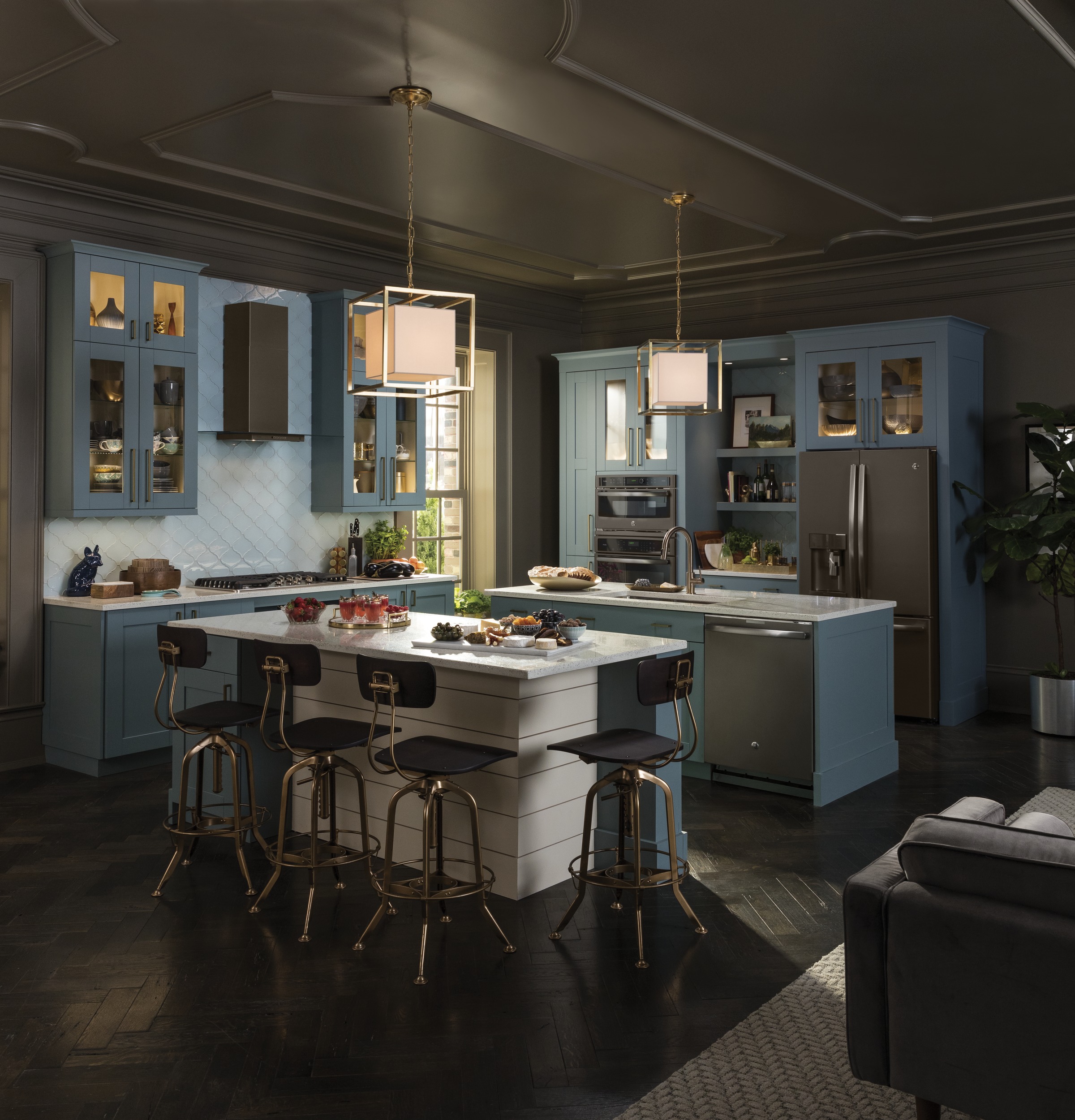 Series 27.7 Cu. Ft. French-Door Refrigerator with Keurig K-Cup Brewing System PFE28PMKES