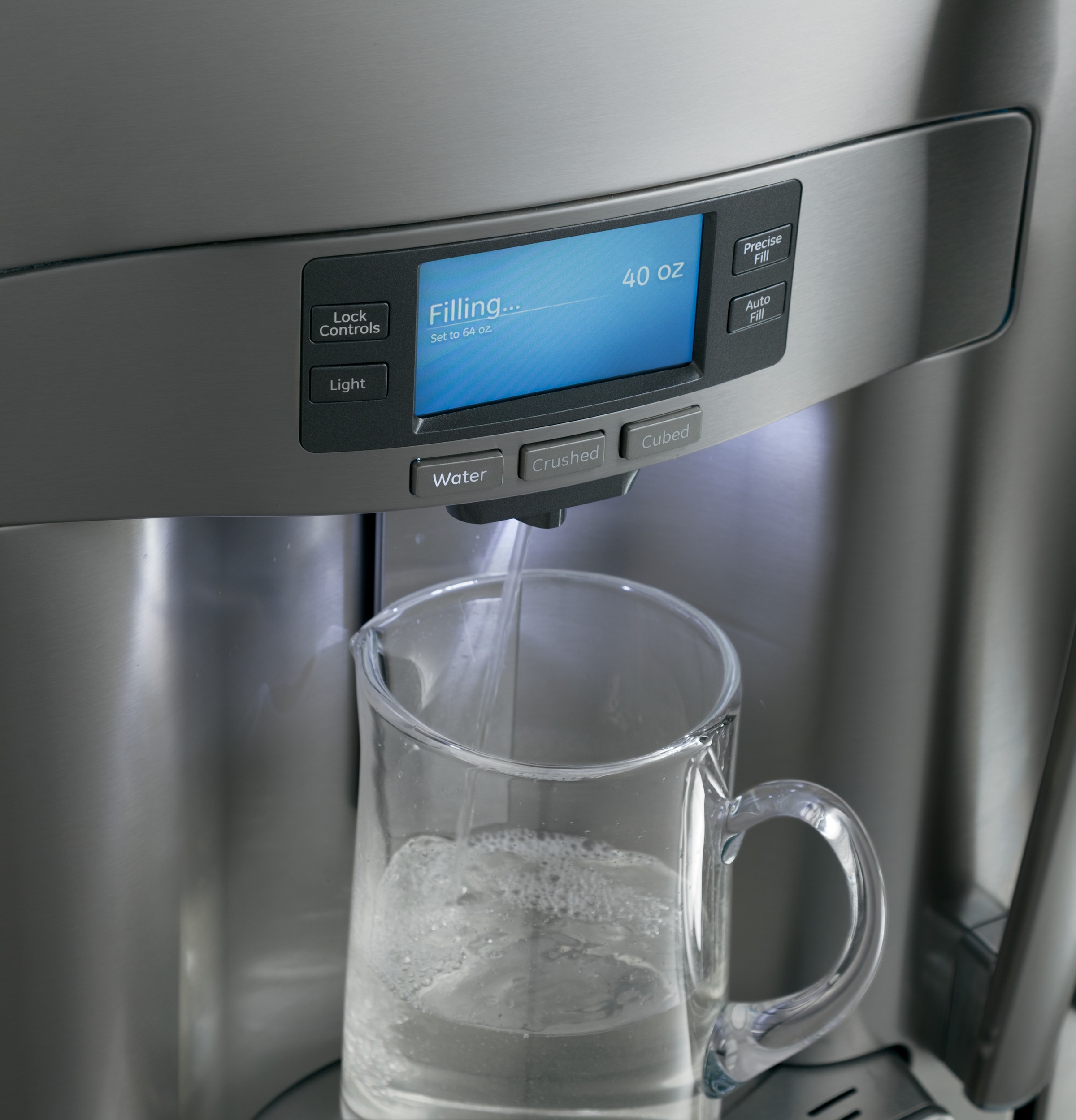Series 27.7 Cu. Ft. French-Door Refrigerator PFE28RSHSS