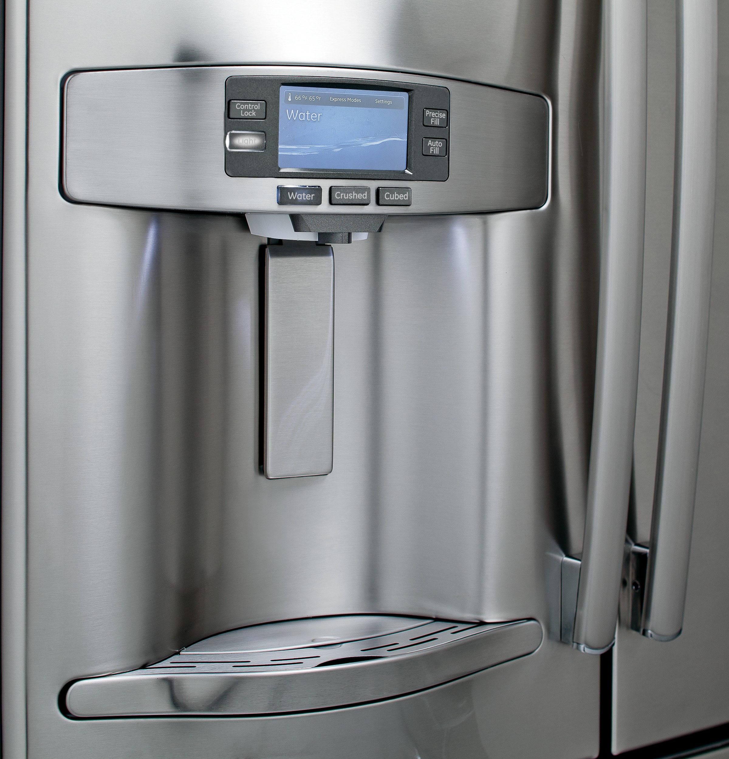 Series 27.7 Cu. Ft. French-Door Refrigerator PFE28RSHSS
