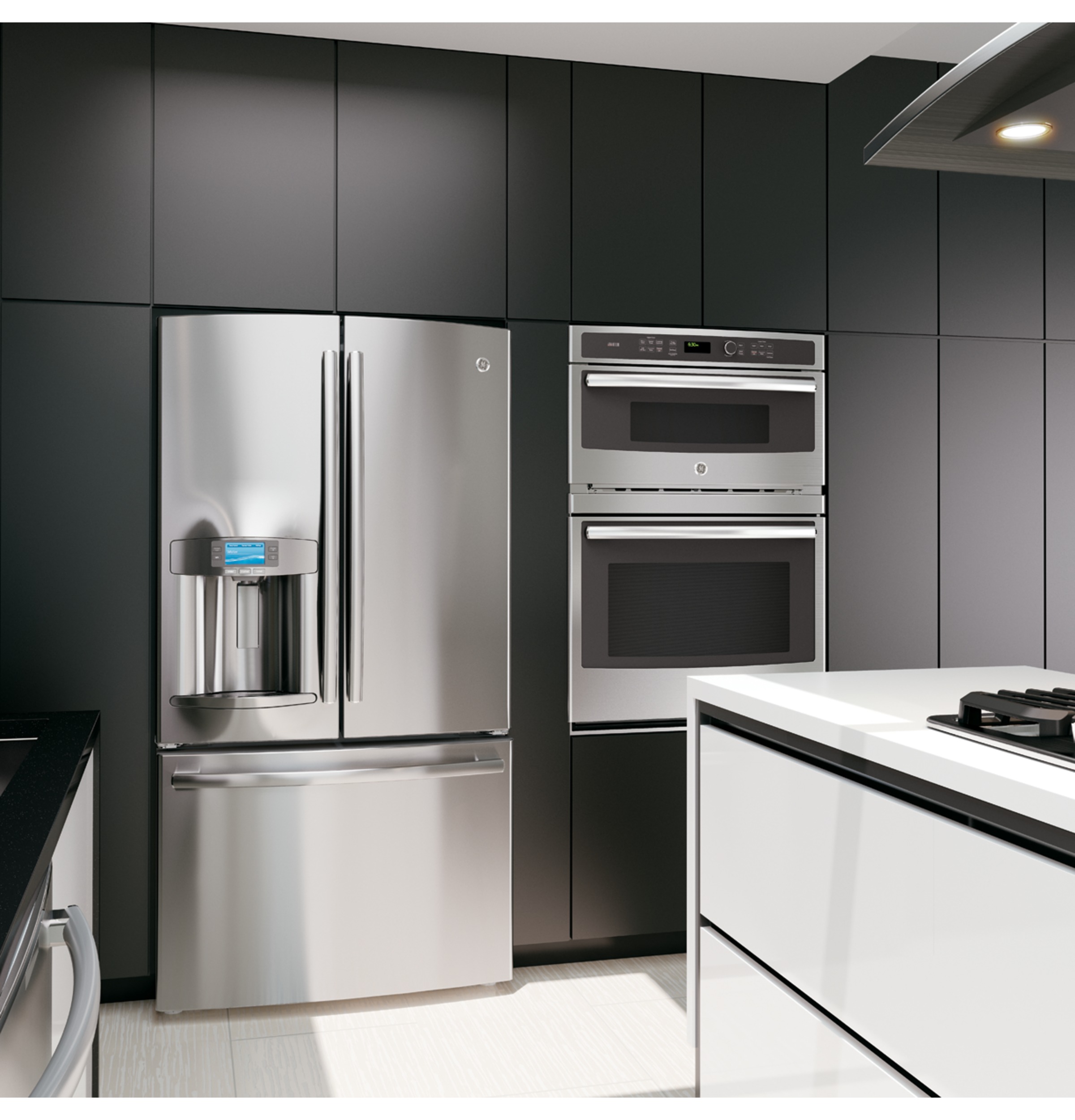 Series 27.7 Cu. Ft. French-Door Refrigerator PFE28RSHSS