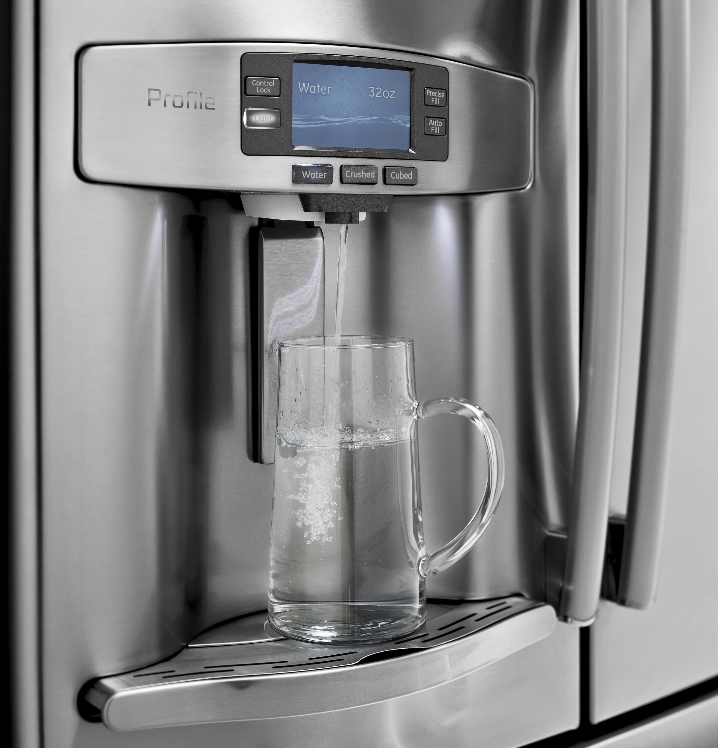 Series 27.7 Cu. Ft. French-Door Refrigerator PFE28RSHSS