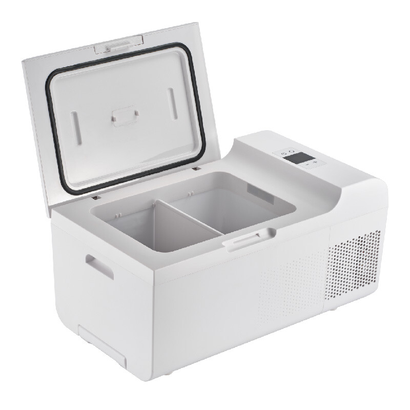 Rolling Fridge-Freezer Portable Casters Retractable Handle 0.7cf 12/110V PFF07, product image 18 of 19