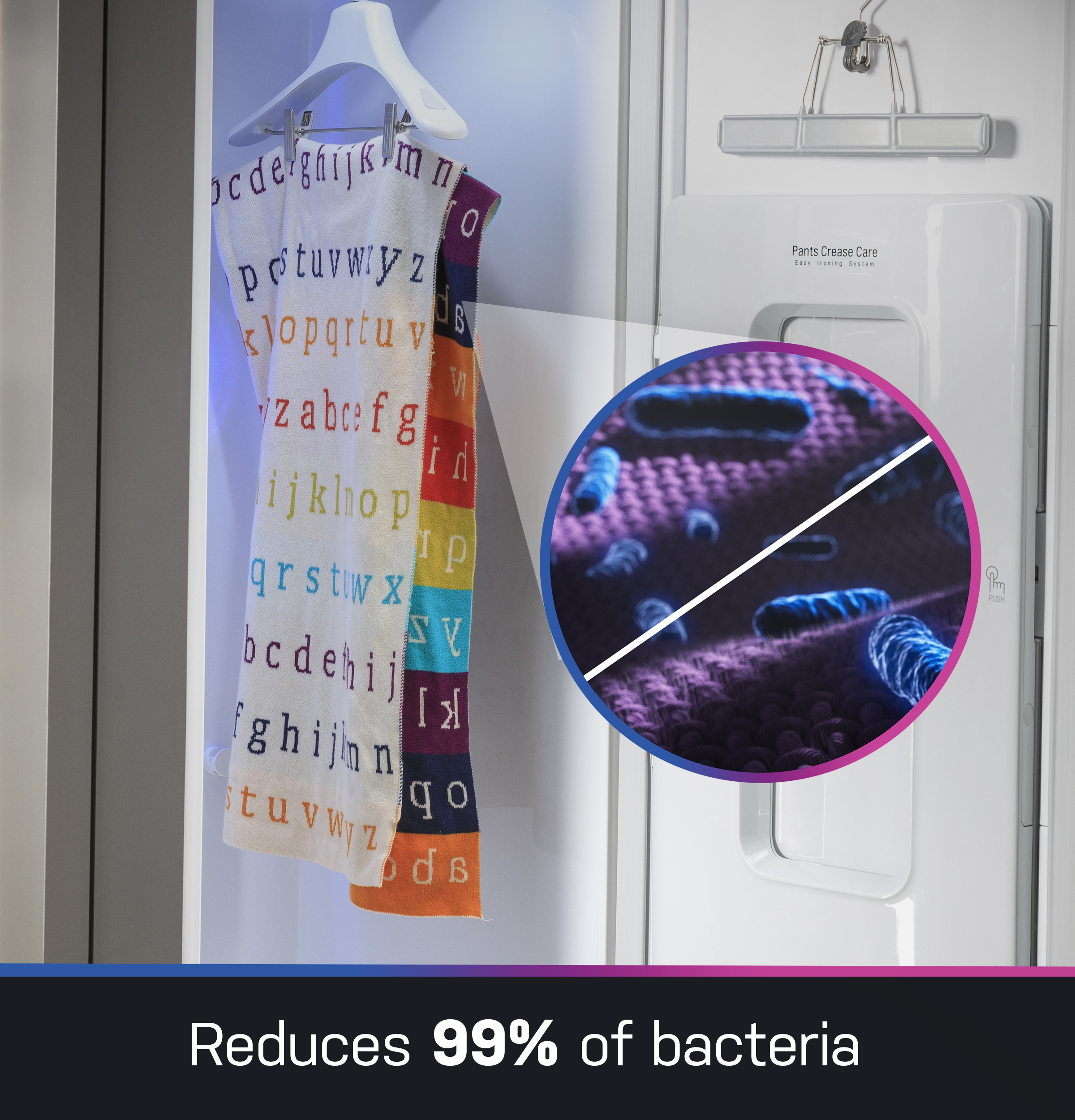 Steam Closet with Fabric Refresh view 26