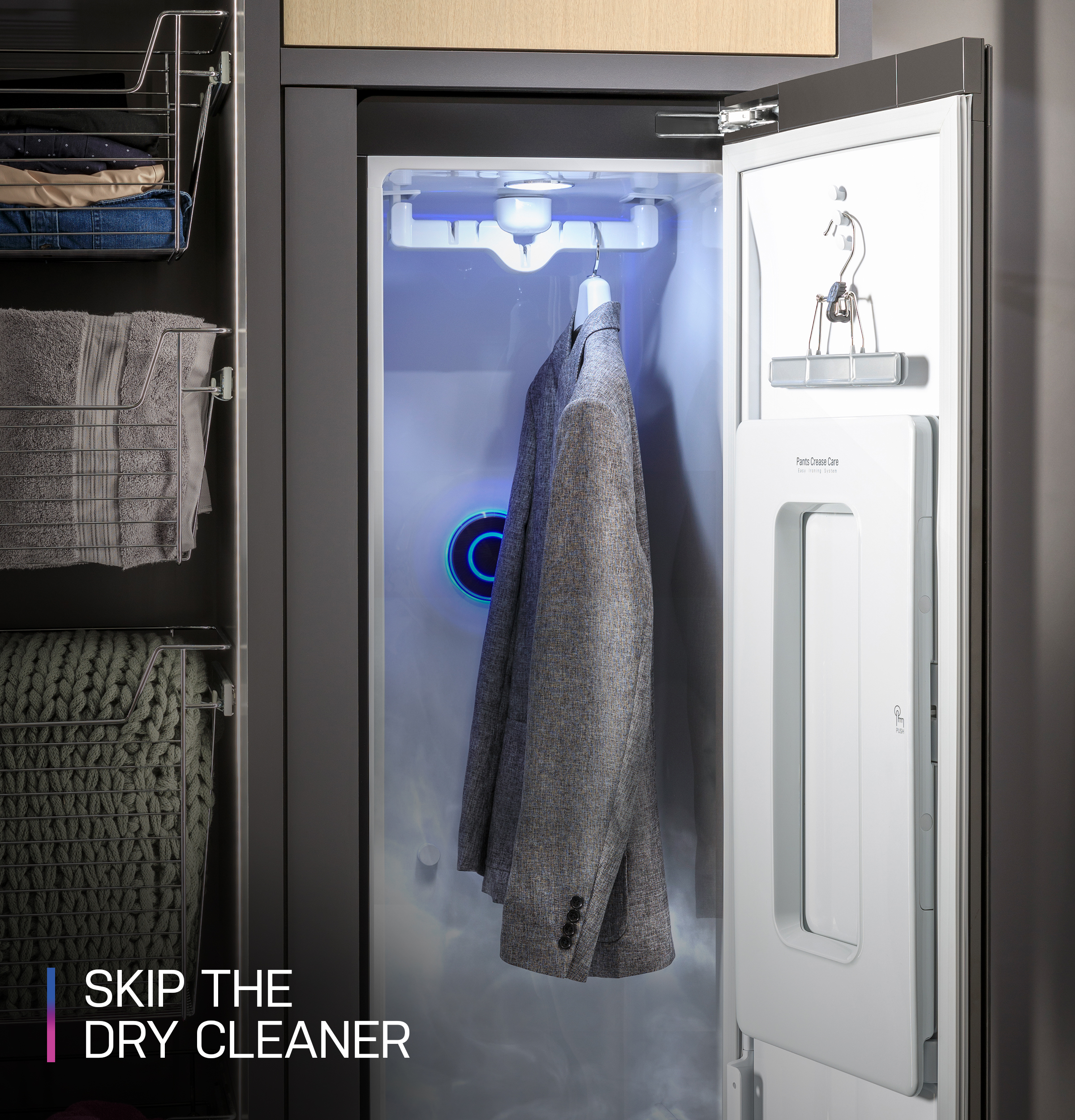 Steam Closet with Fabric Refresh view 25