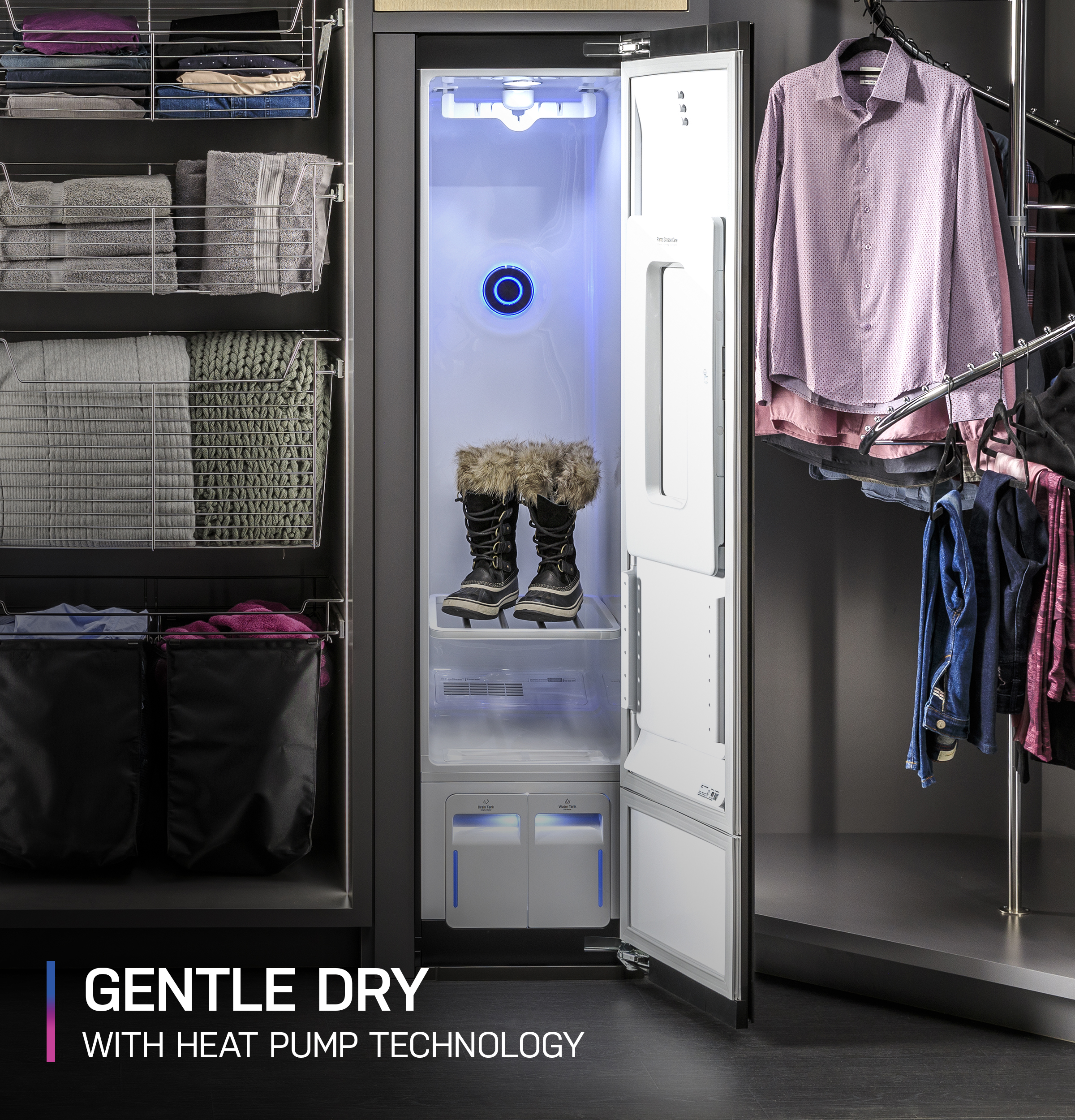Steam Closet with Fabric Refresh view 23