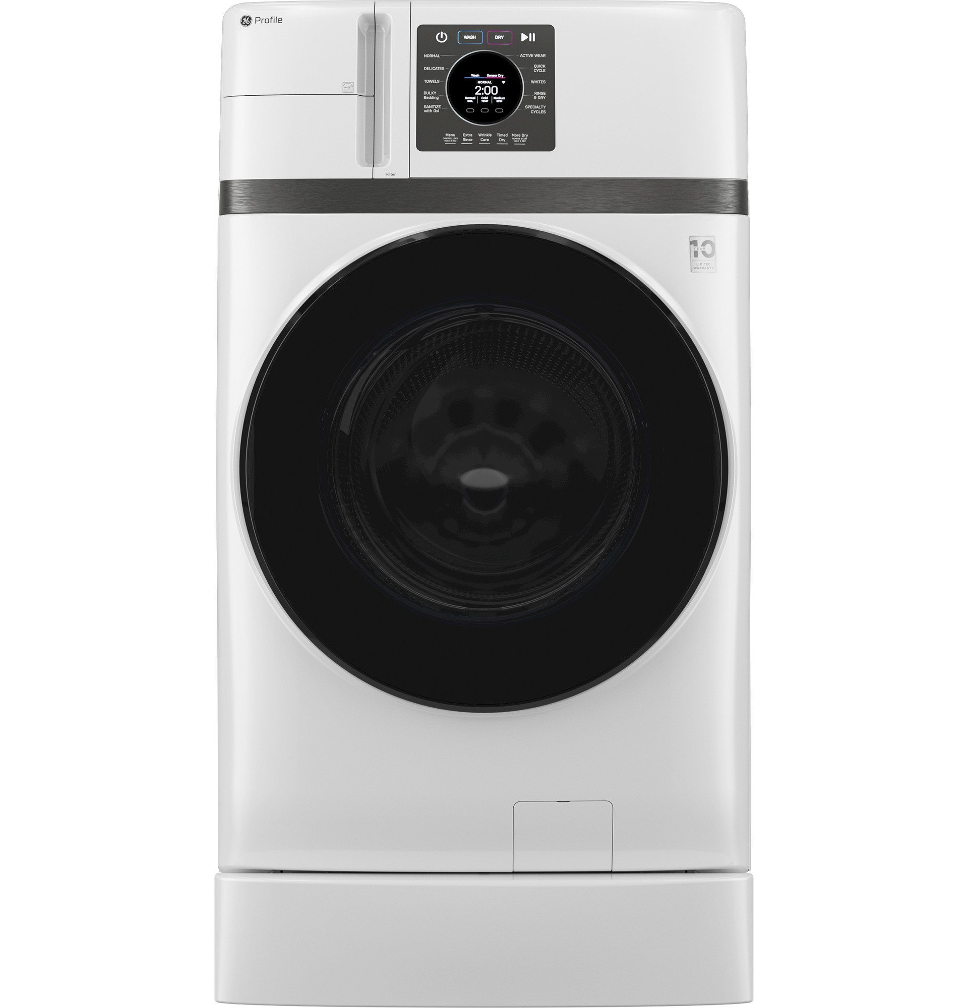 4.6 cu. ft. Capacity UltraFast Combo with Ventless Inverter Heat Pump Technology Washer/Dryer PFQ83HSHWWW