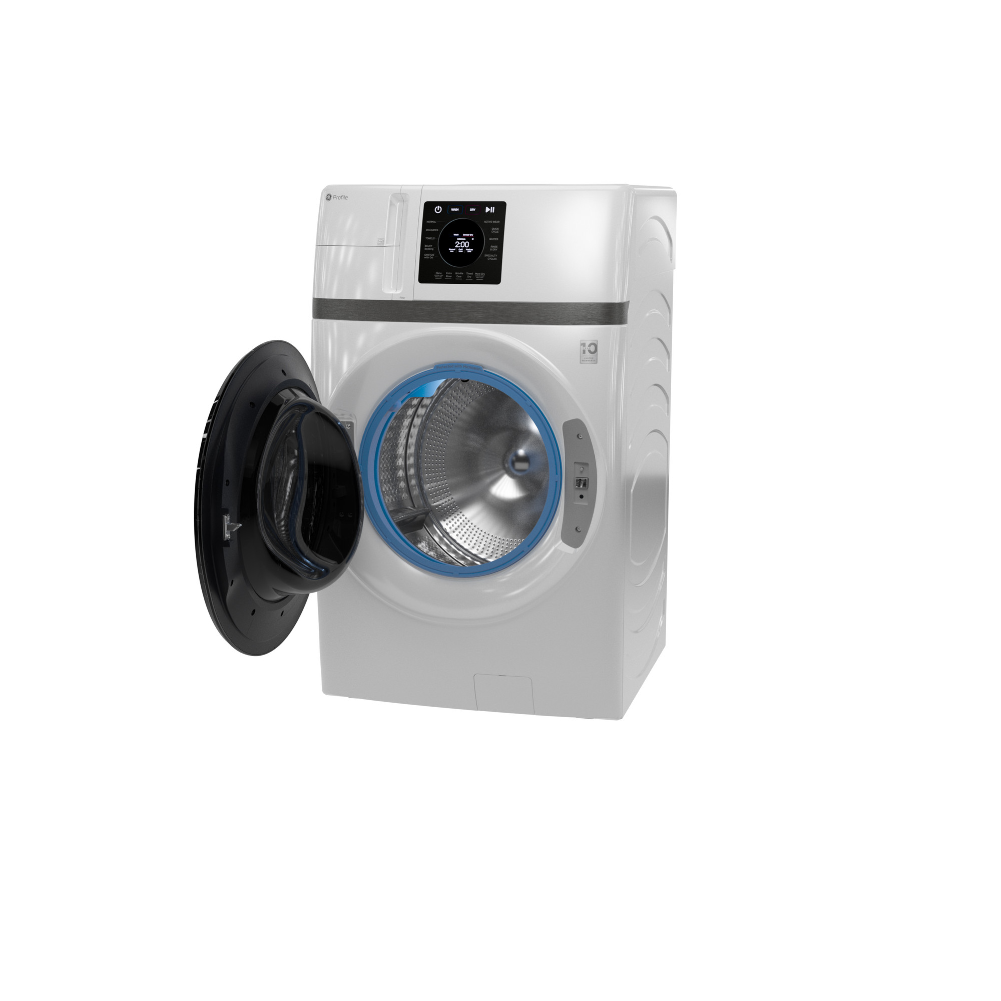 4.6 cu. ft. Capacity UltraFast Combo with Ventless Inverter Heat Pump Technology Washer/Dryer PFQ83HSHWWW