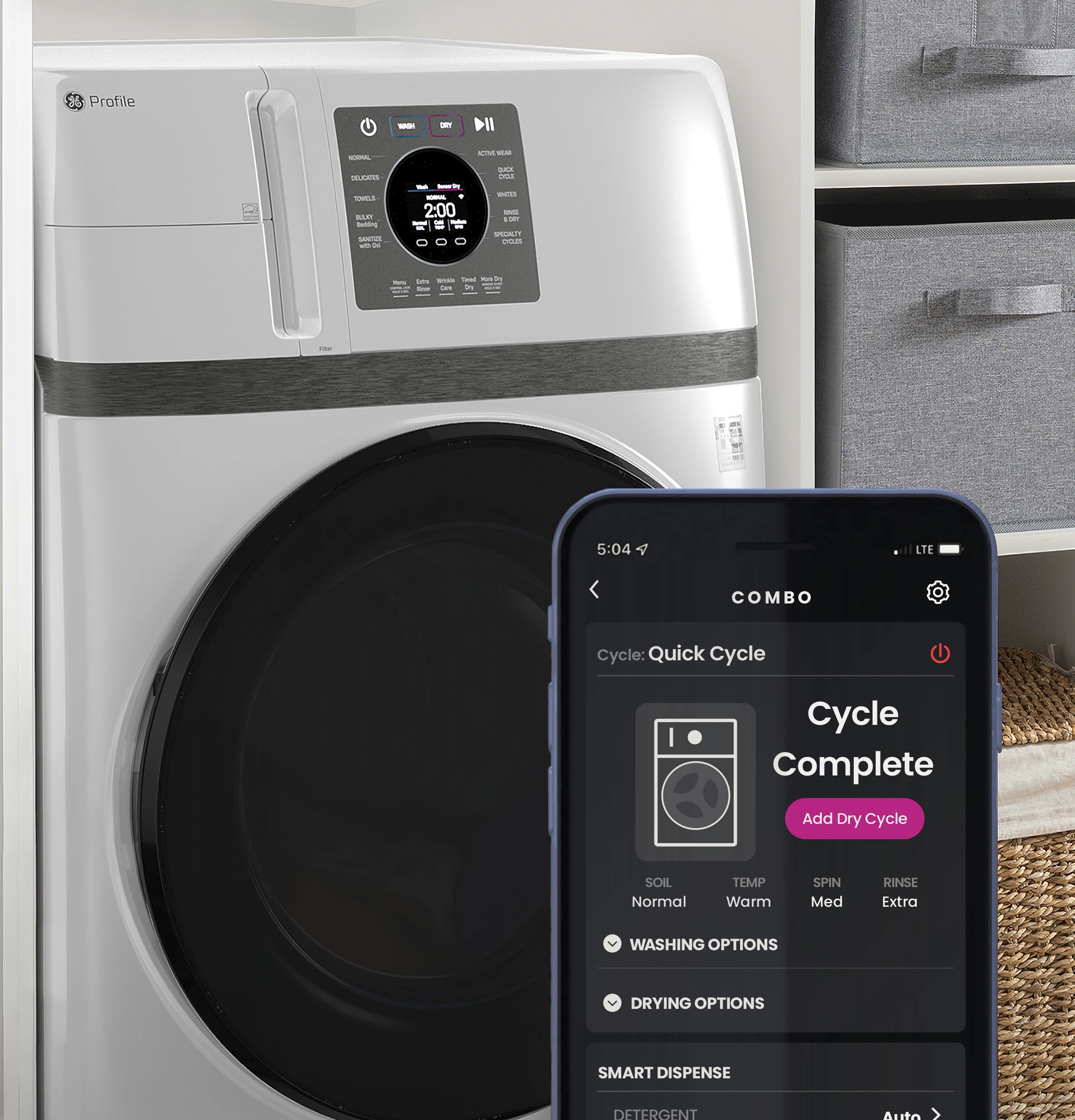 Smart Features Powered by SmartHQ™