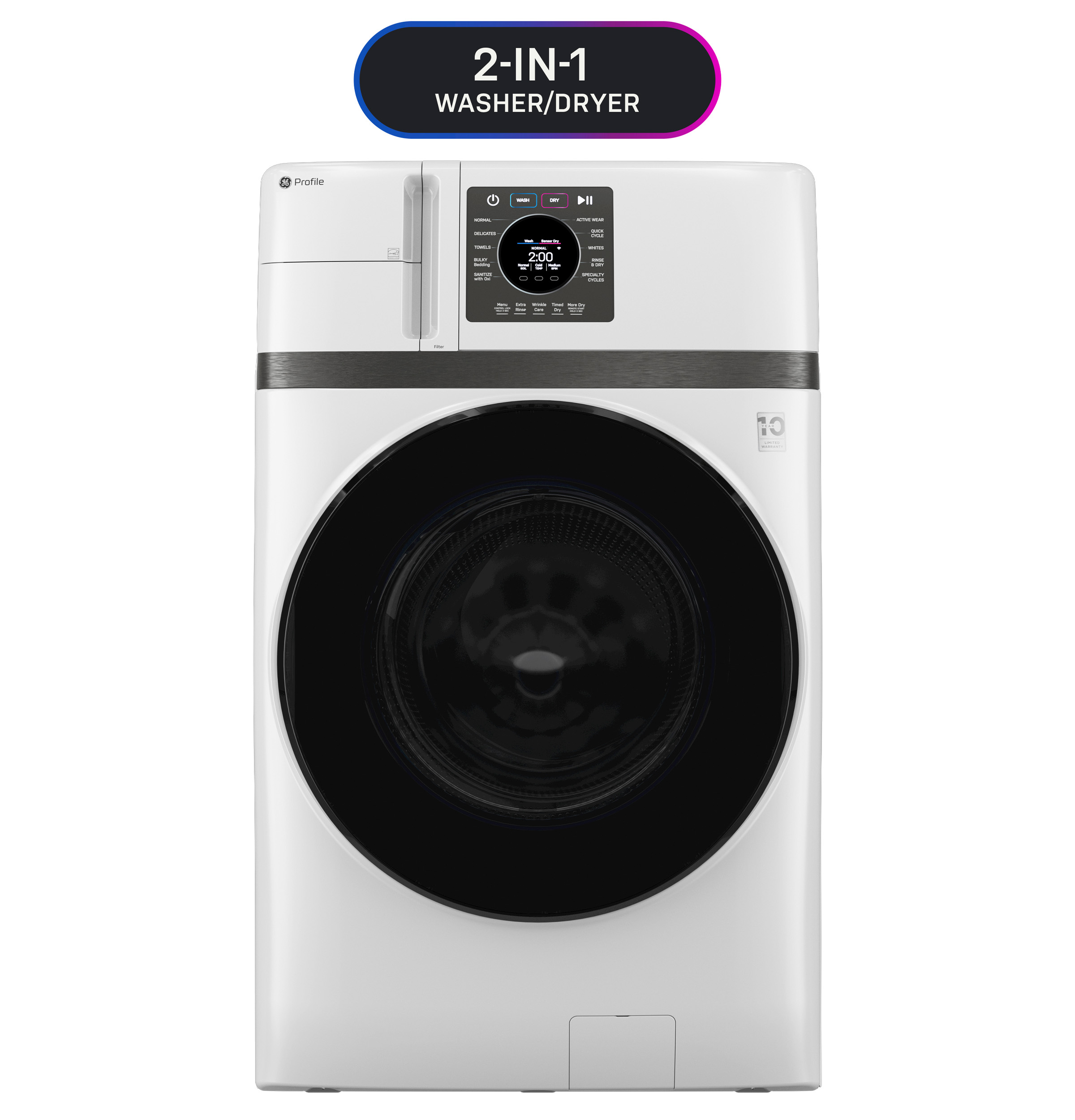 4.6 cu. ft. Capacity UltraFast Combo with Ventless Inverter Heat Pump Technology Washer/Dryer view 20