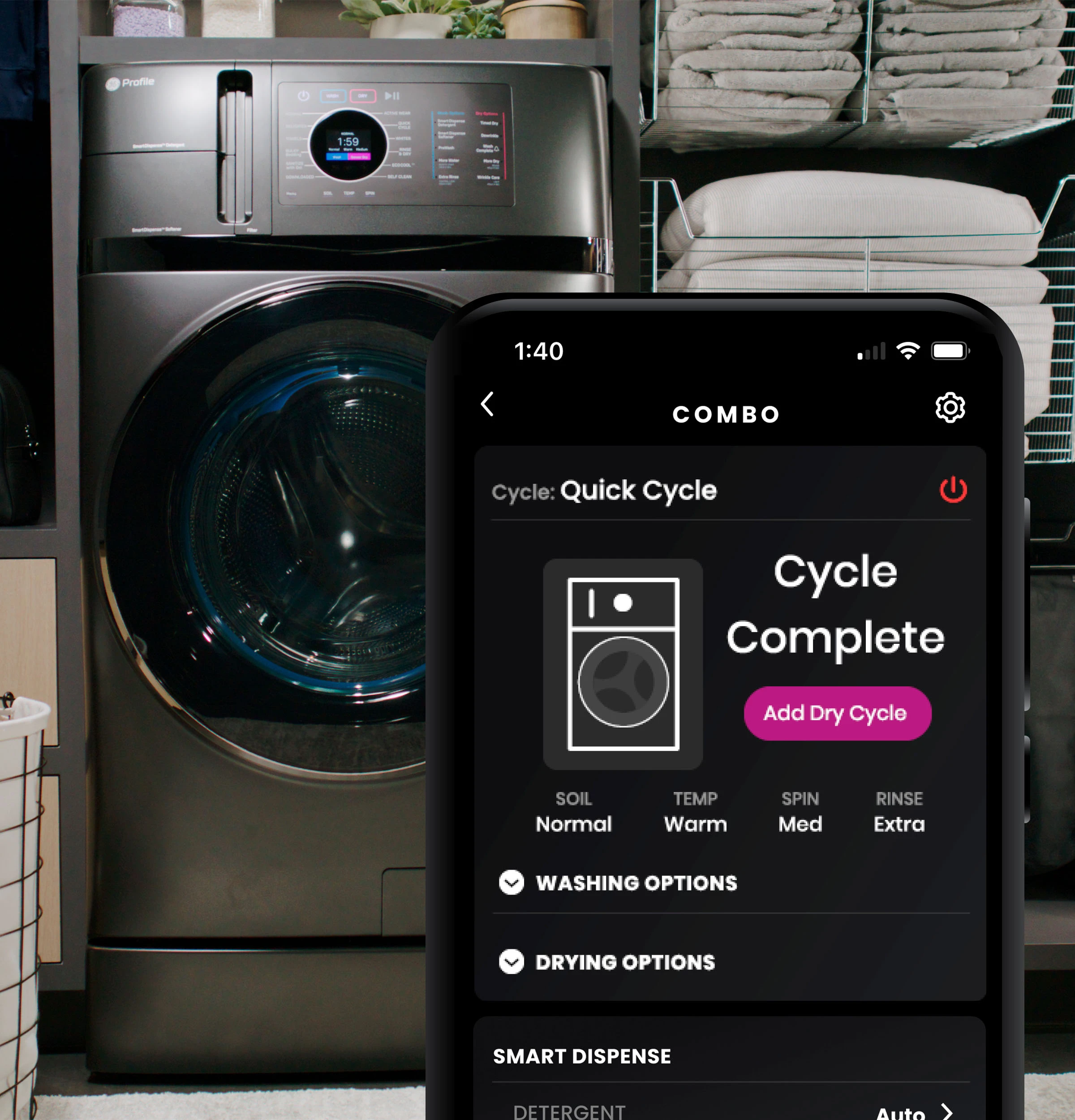 Smart Features Powered by SmartHQ