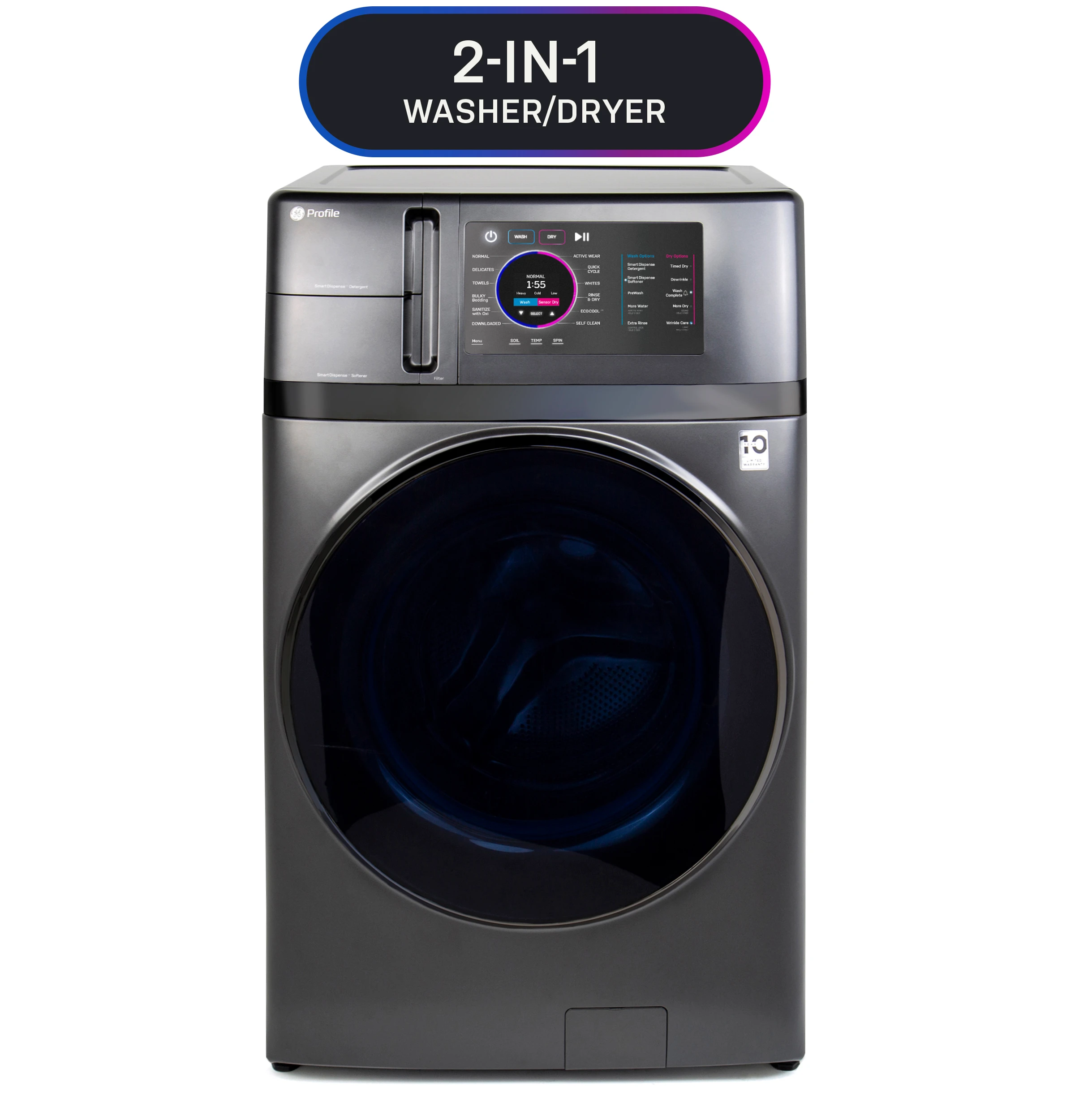 2-in-1 Washer/Dryer