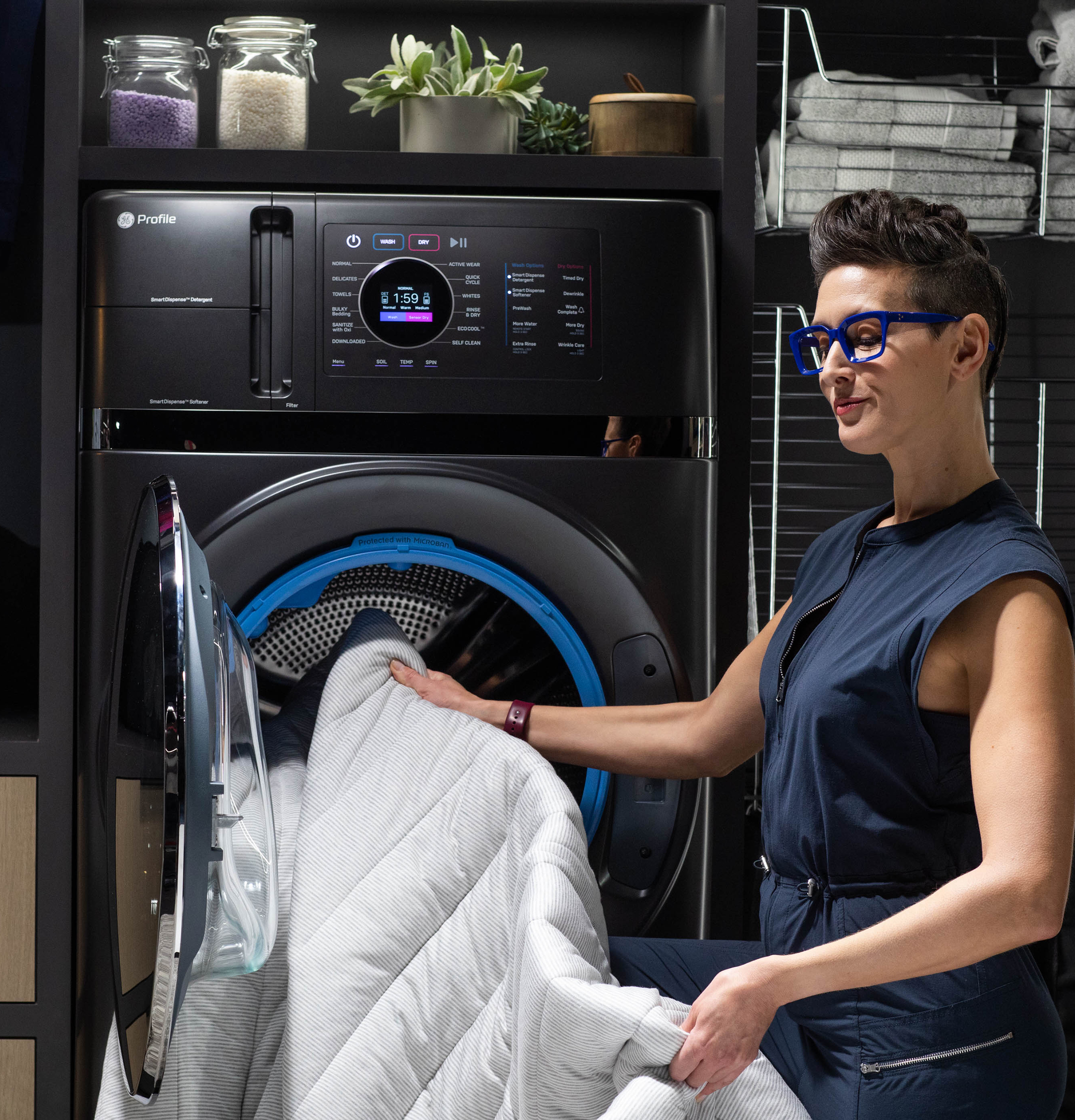 4.8 cu. ft. Capacity UltraFast Combo with Ventless Inverter Heat Pump Technology Washer/Dryer view 12