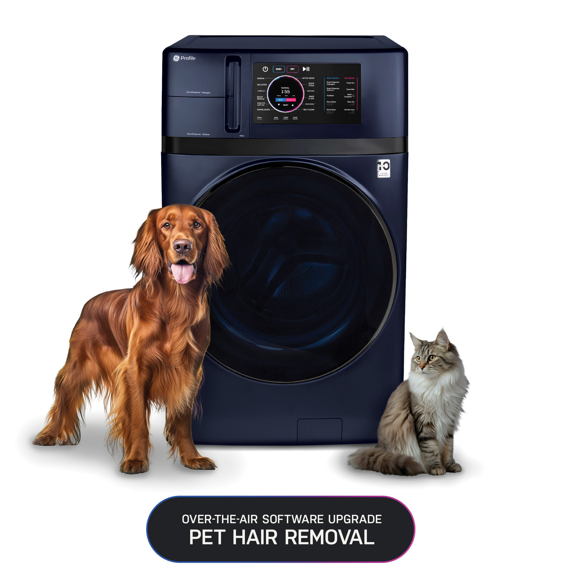 4.8 cu. ft. Capacity UltraFast Combo with Ventless Inverter Heat Pump Technology Washer/Dryer view 10
