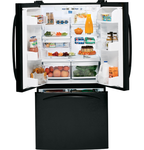 22.2 Cu. Ft. Bottom-Freezer Refrigerator with Internal Dispenser PFS22MISBB