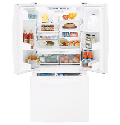22.2 Cu. Ft. French-Door Refrigerator with Internal Water Dispenser PFS22MIWWW