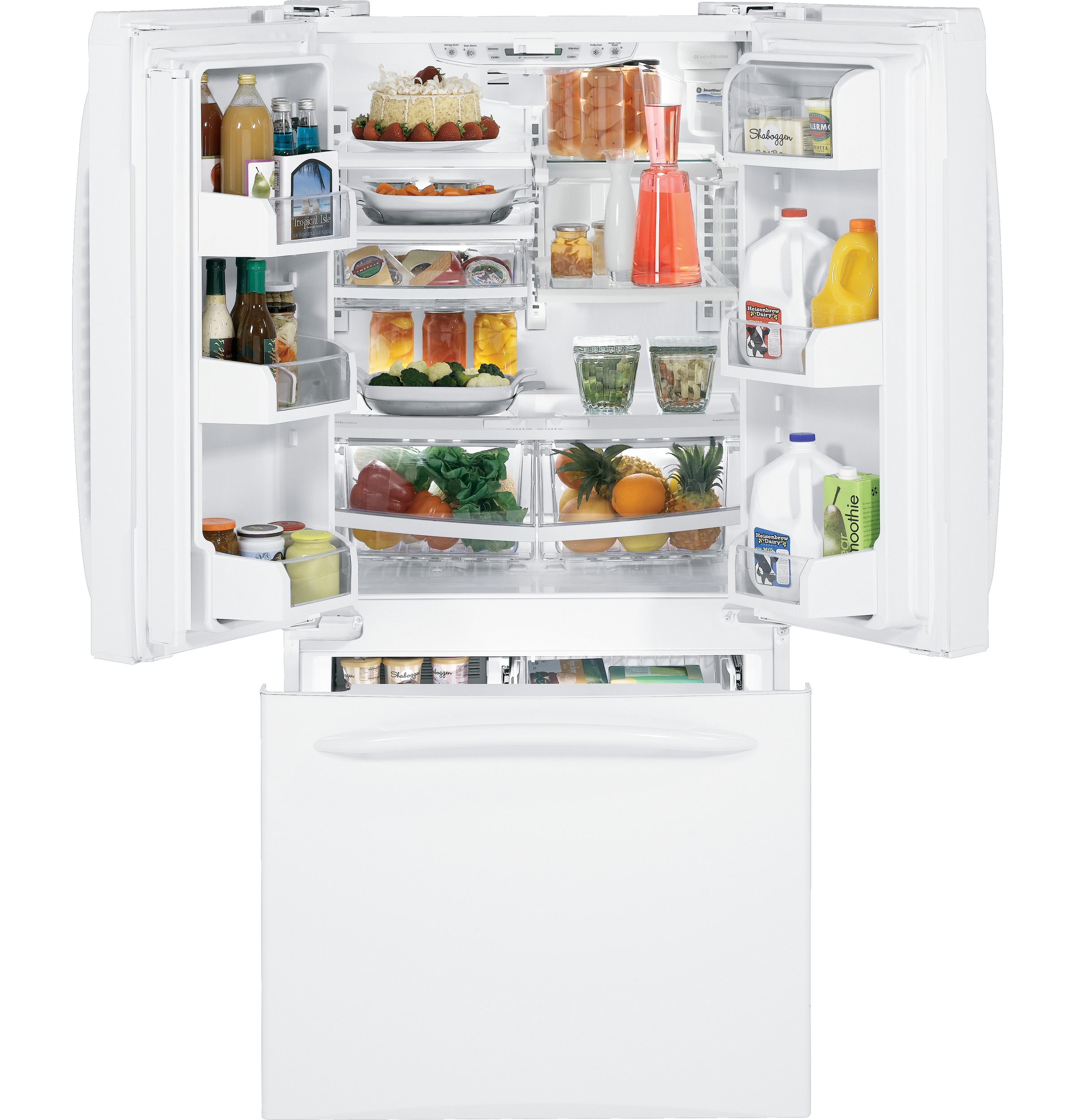 22.0 Cu. Ft. Refrigerator with Internal Dispenser PFSF2MIYWW