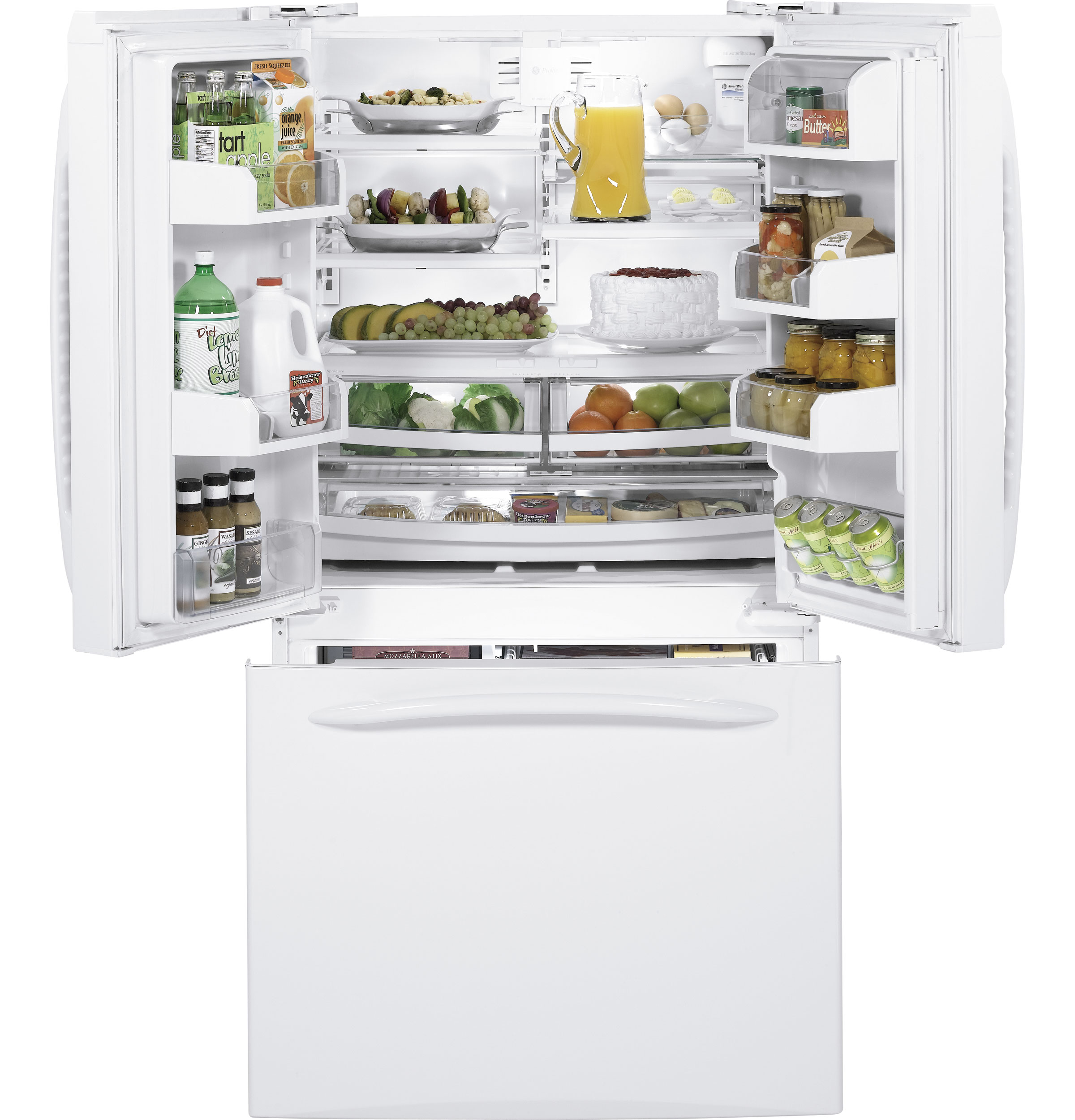 25.1 Cu. Ft. French-Door Refrigerator PFSF5PJYWW