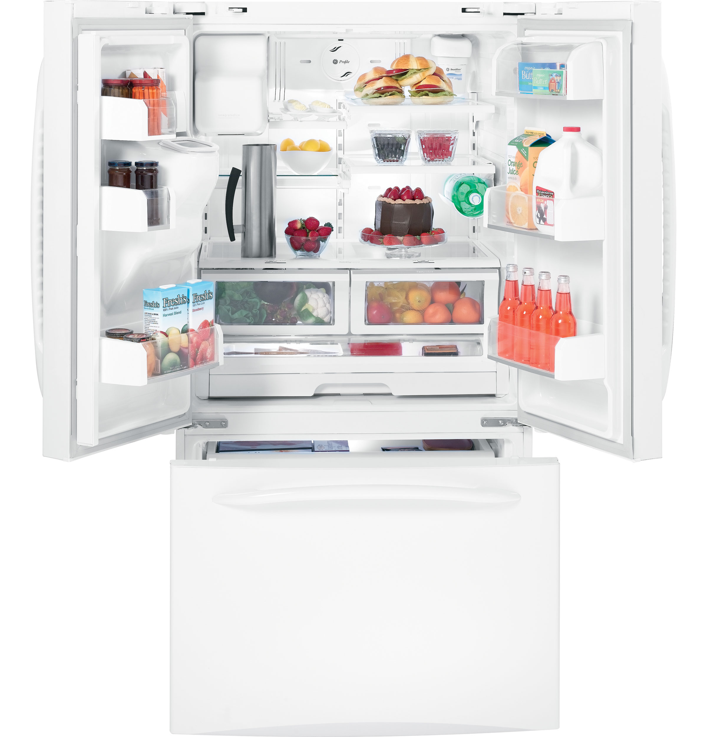 25.8 Cu. Ft. French-Door Refrigerator PFSF6PKXWW