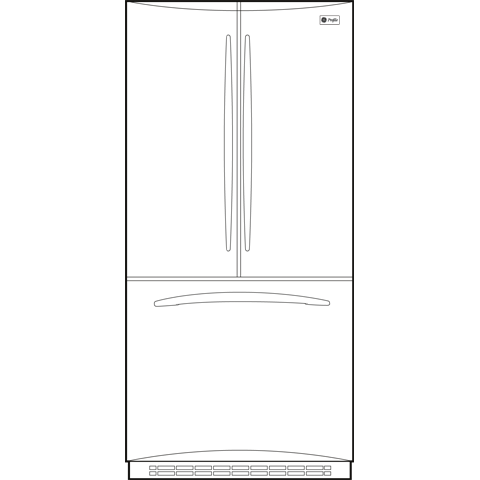 19.5 Cu. Ft. French-Door Refrigerator PFSS0MFZSS