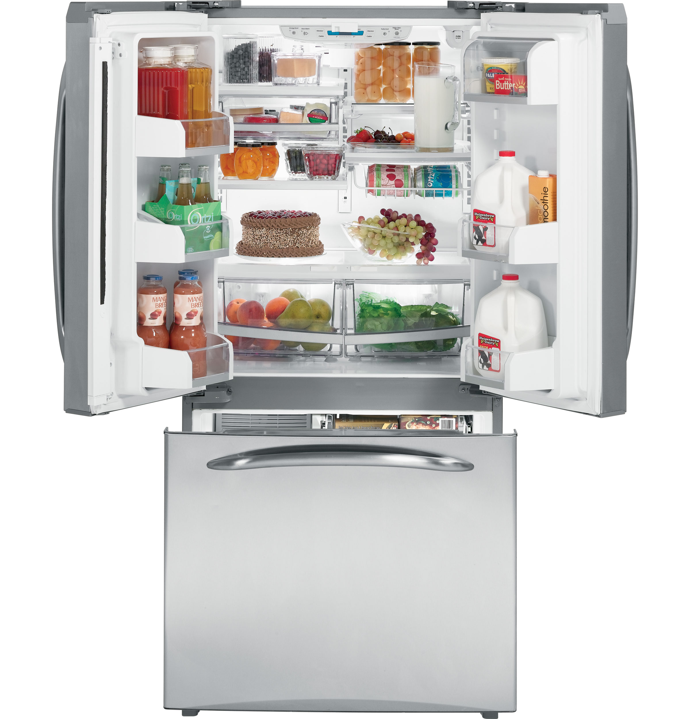 22.2 Cu. Ft. Bottom-Freezer Refrigerator with Internal Dispenser PFSS2MIXSS