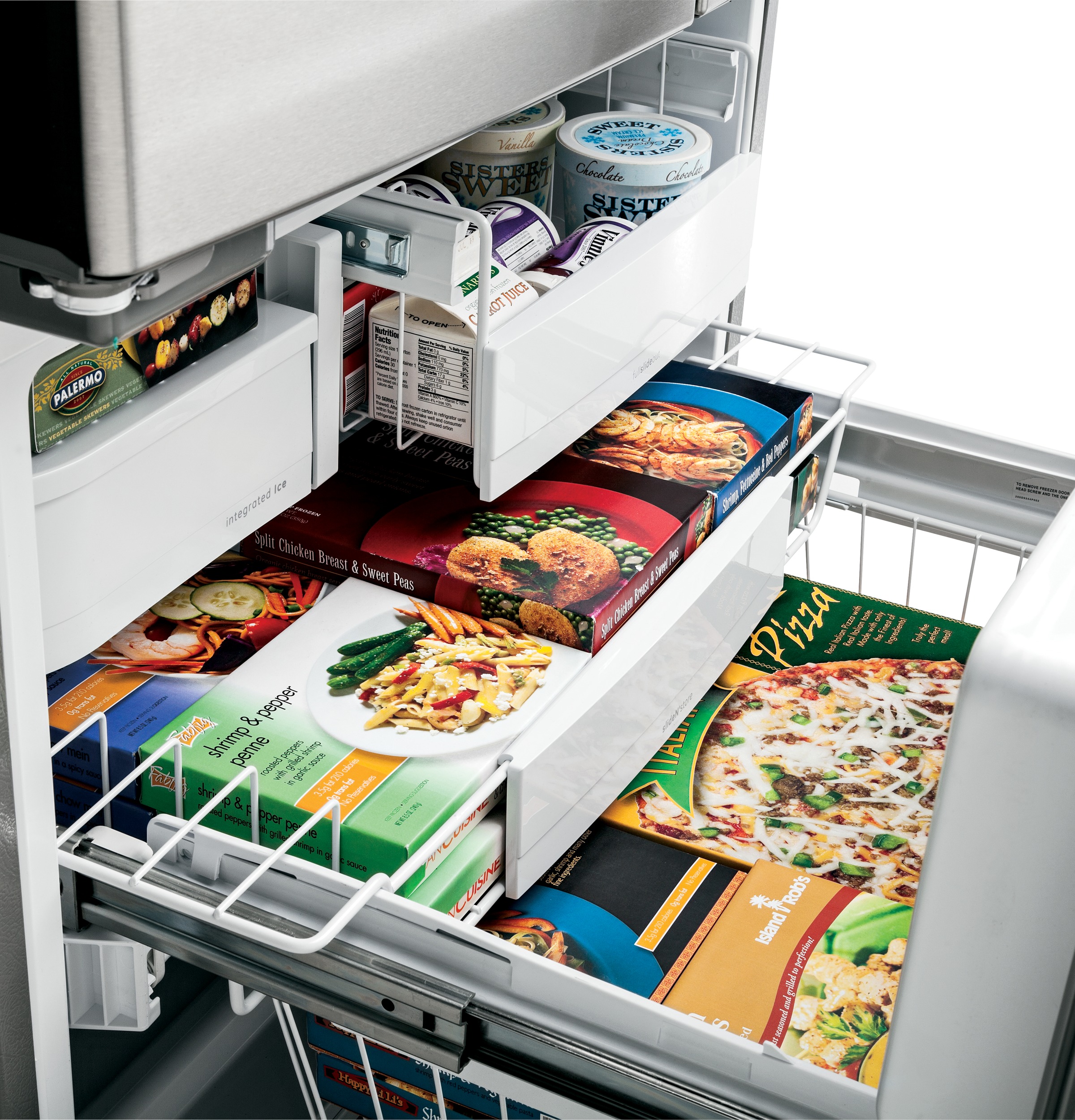22.0 Cu. Ft. Refrigerator with Internal Dispenser PFSS2MIYSS