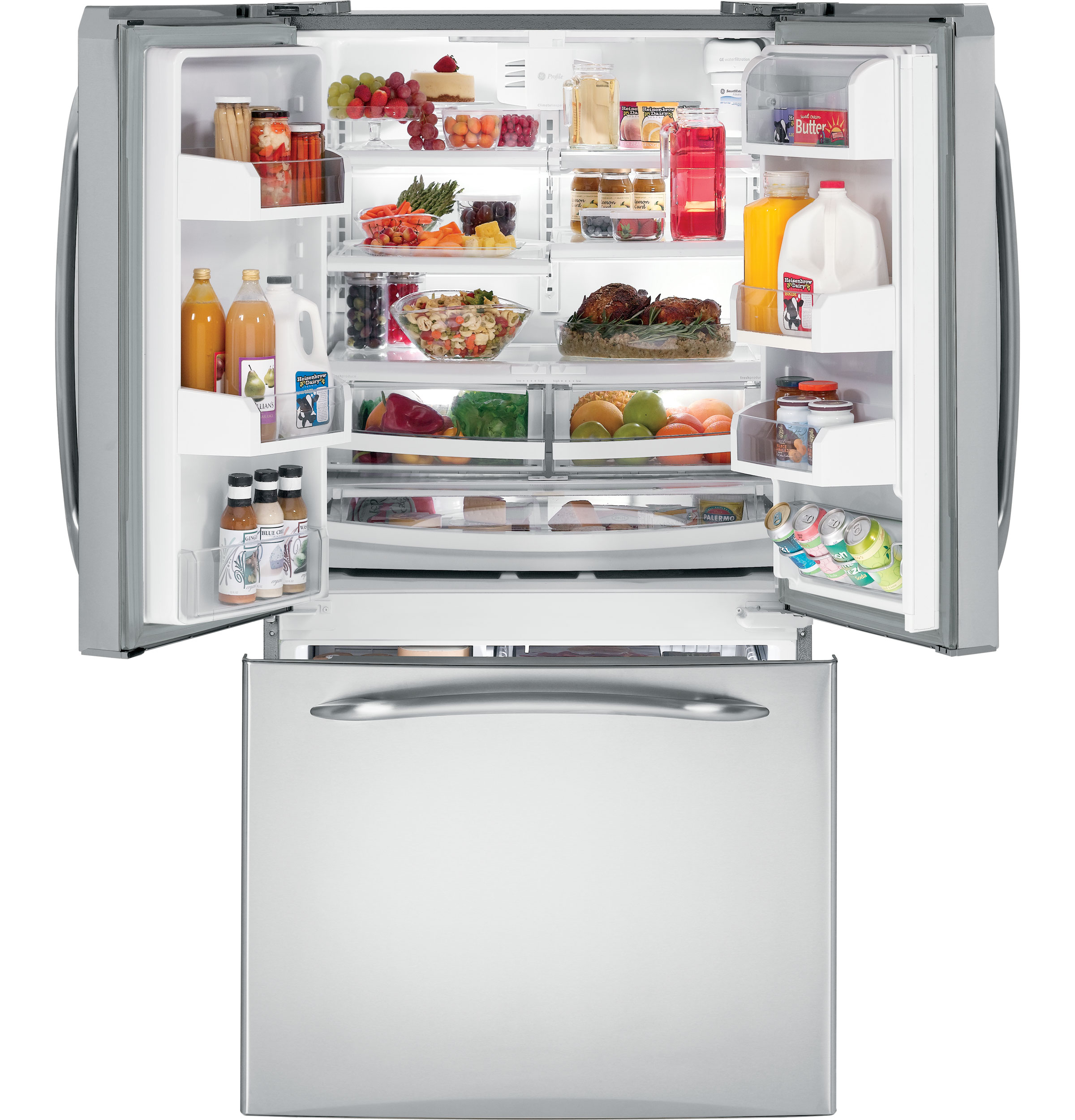 25.1 Cu. Ft. French-Door Refrigerator PFSS5PJYSS