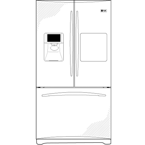 25.8 Cu. Ft. French-Door Refrigerator PFSS6SMXSS