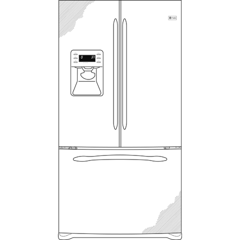 28.5 Cu. Ft. French-Door Refrigerator PFSS9PKYSS