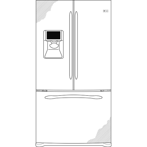 28.5 Cu. Ft. French-Door Refrigerator PFSS9SKYSS