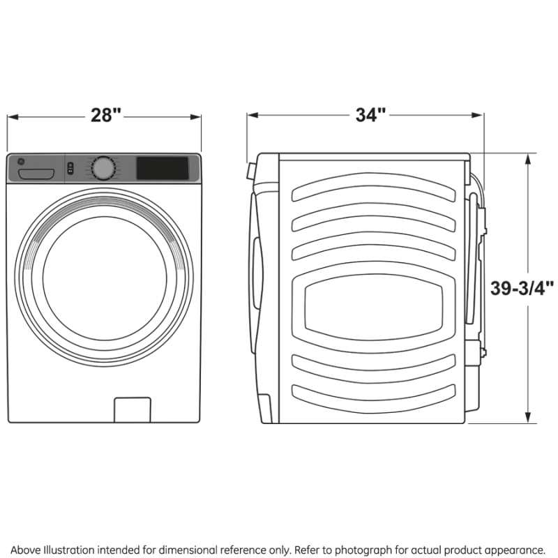 5.3 cu. ft. Capacity Smart Front Load Steam Washer with Adaptive SmartDispense UltraFresh Vent System Plus PFW950SPTDS