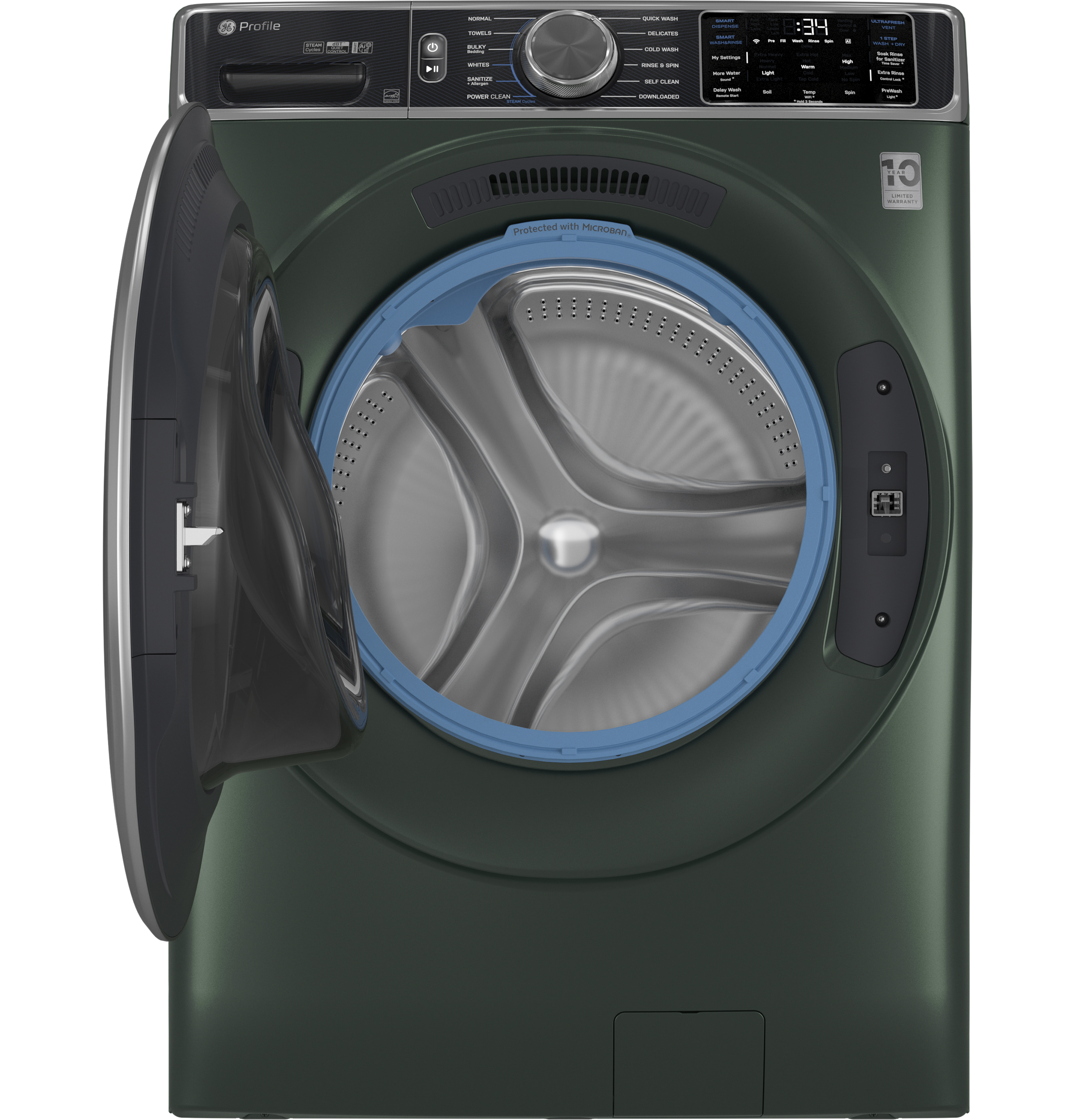 5.5 cu. ft. Capacity Smart Front Load Steam Washer with UltraFresh Vent System+ and Smart Wash & Smart Rinse view 16