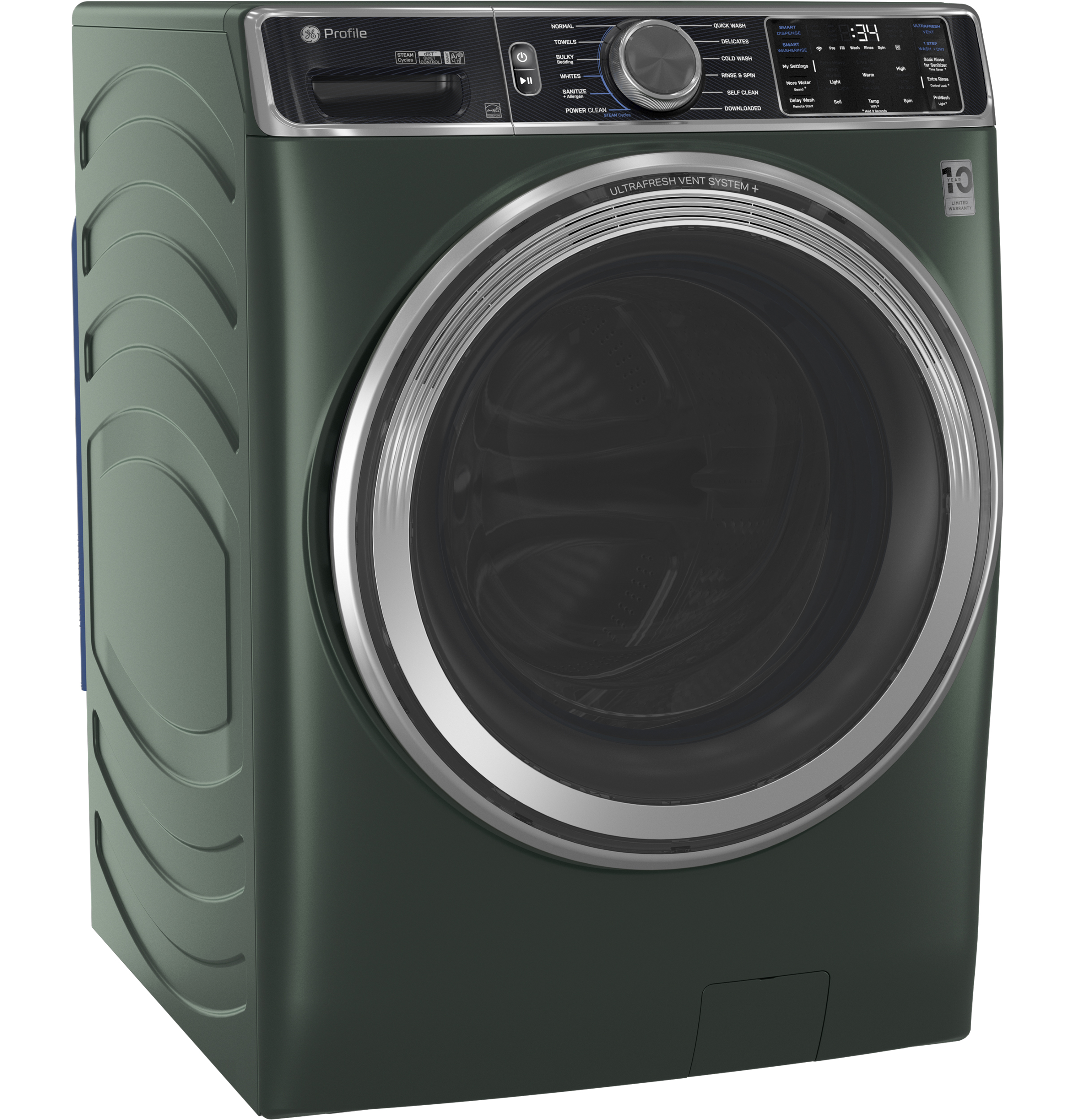 5.5 cu. ft. Capacity Smart Front Load Steam Washer with UltraFresh Vent System+ and Smart Wash & Smart Rinse view 27
