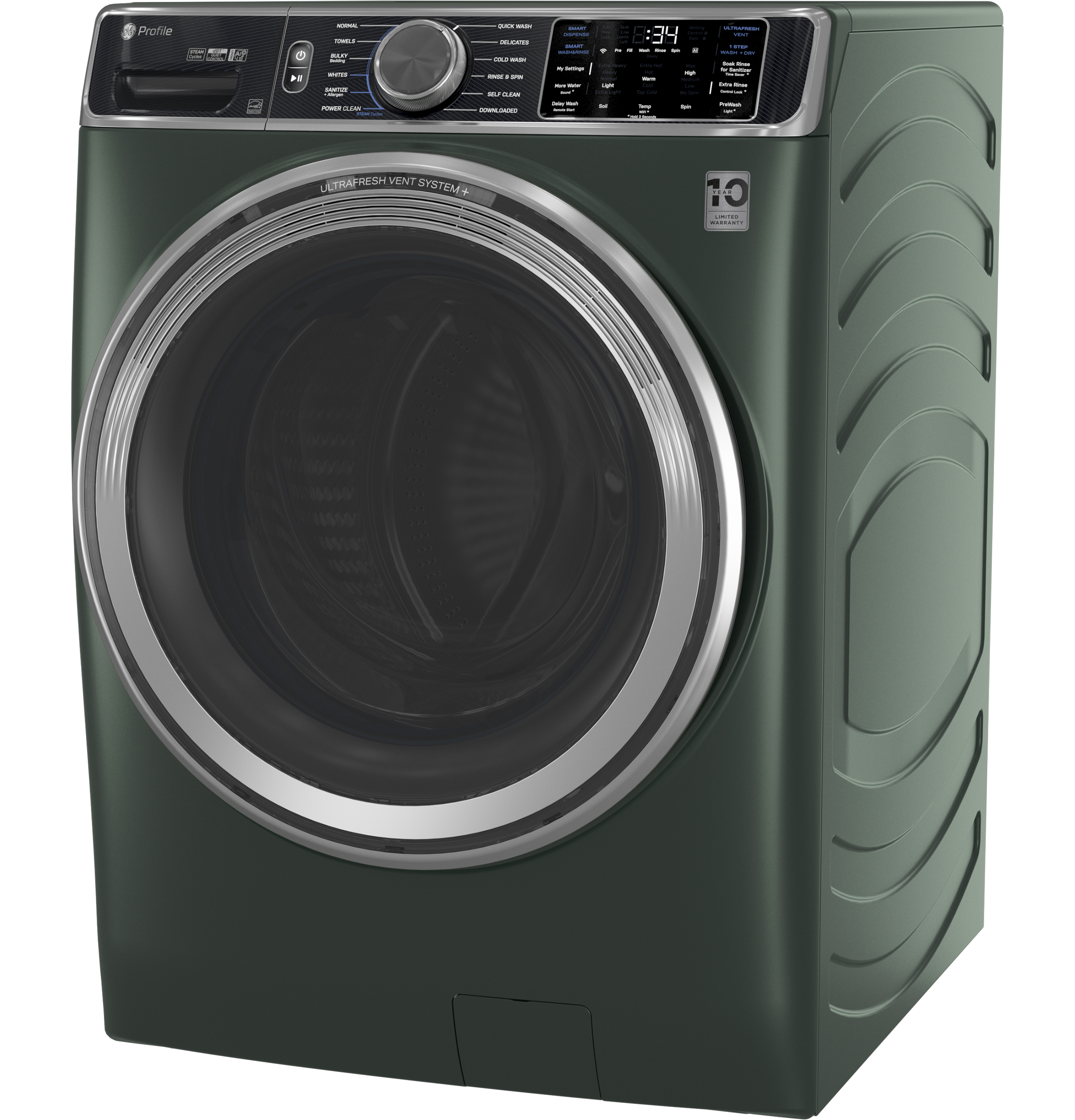 5.5 cu. ft. Capacity Smart Front Load Steam Washer with UltraFresh Vent System+ and Smart Wash & Smart Rinse view 26